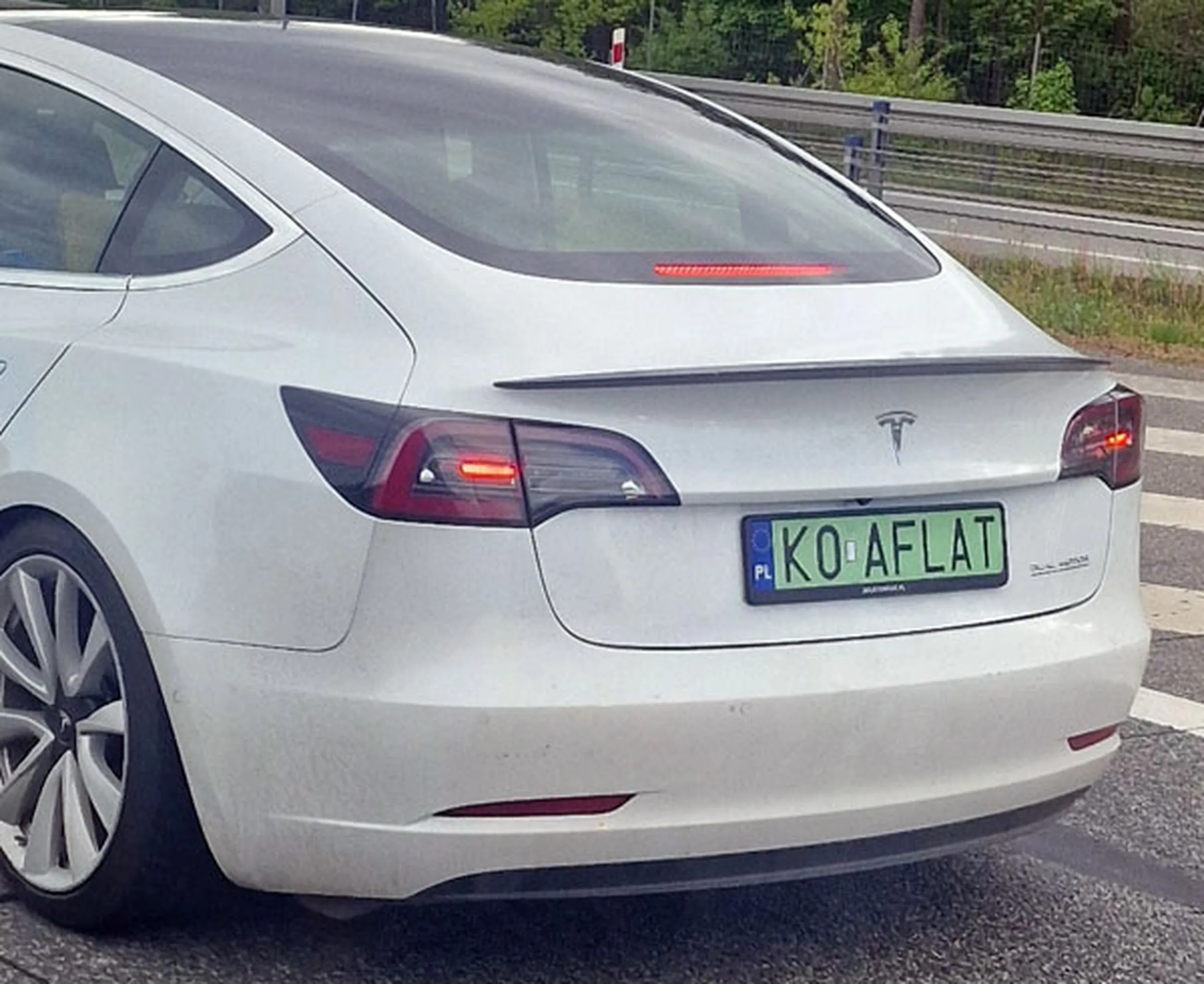 Fajny numer, blacha K0 AFLAT