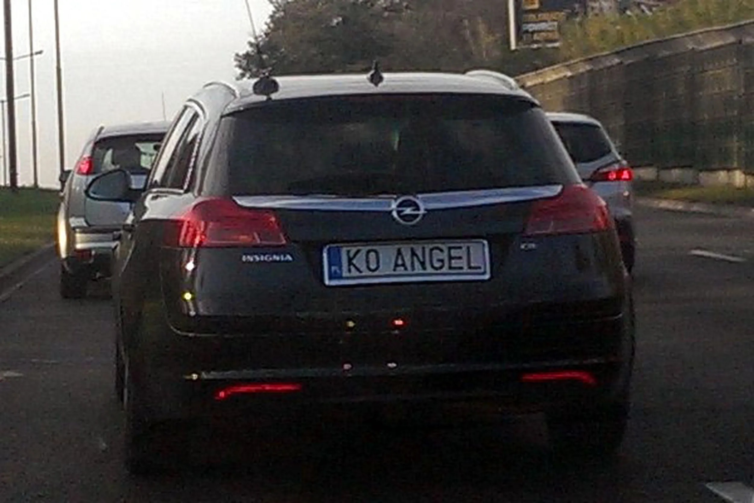 Fajny numer, blacha K0 ANGEL