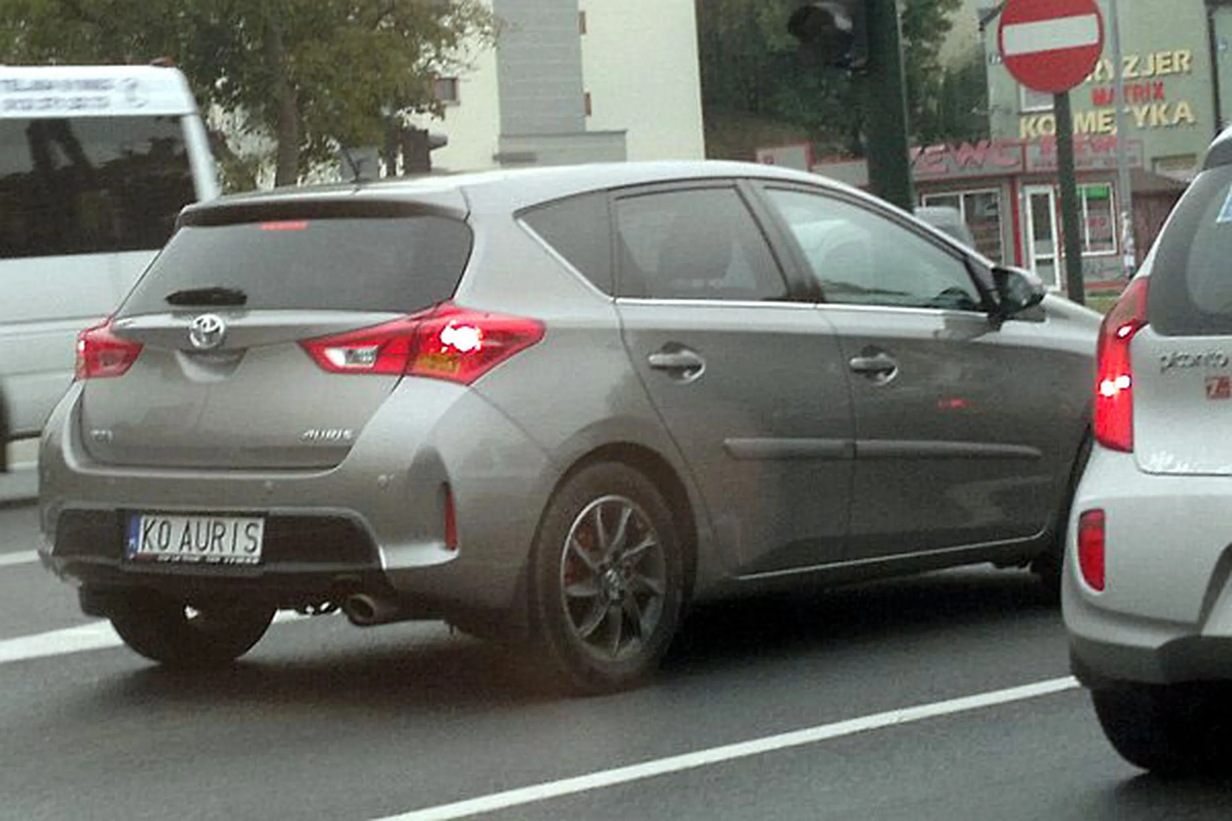 Fajny numer, blacha K0 AURIS