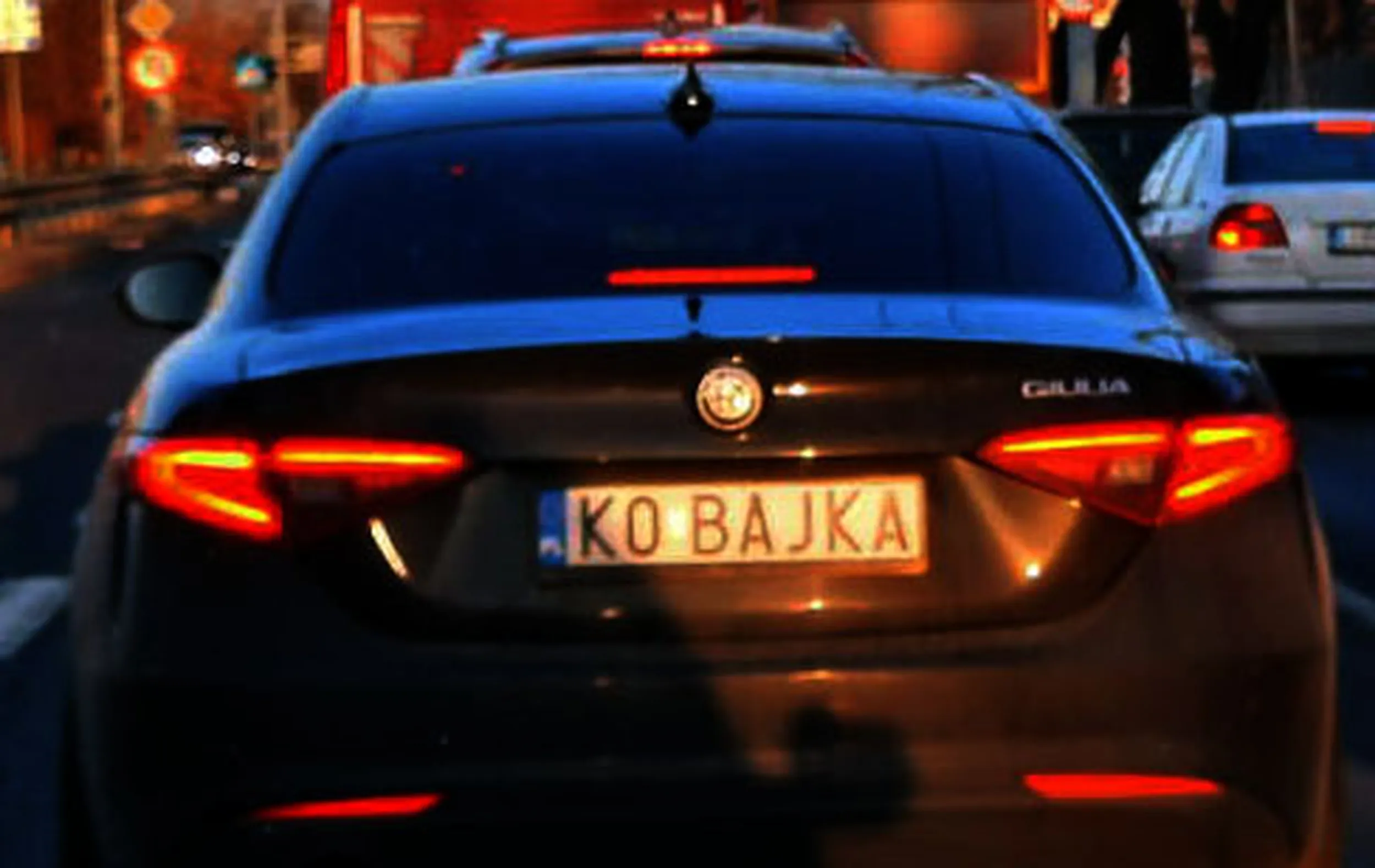 Fajny numer, blacha K0 BAJKA