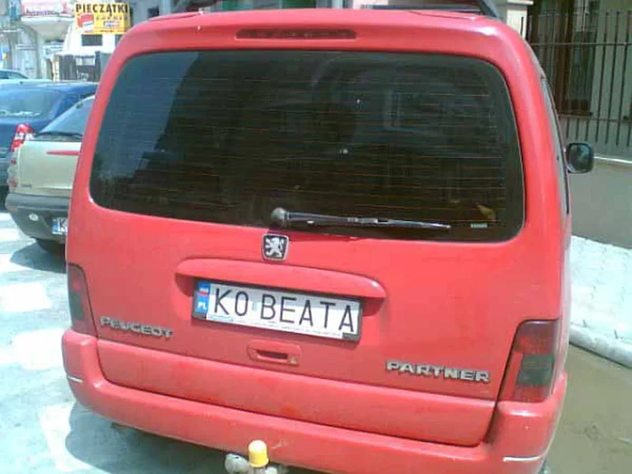 Fajny numer, blacha K0 BEATA