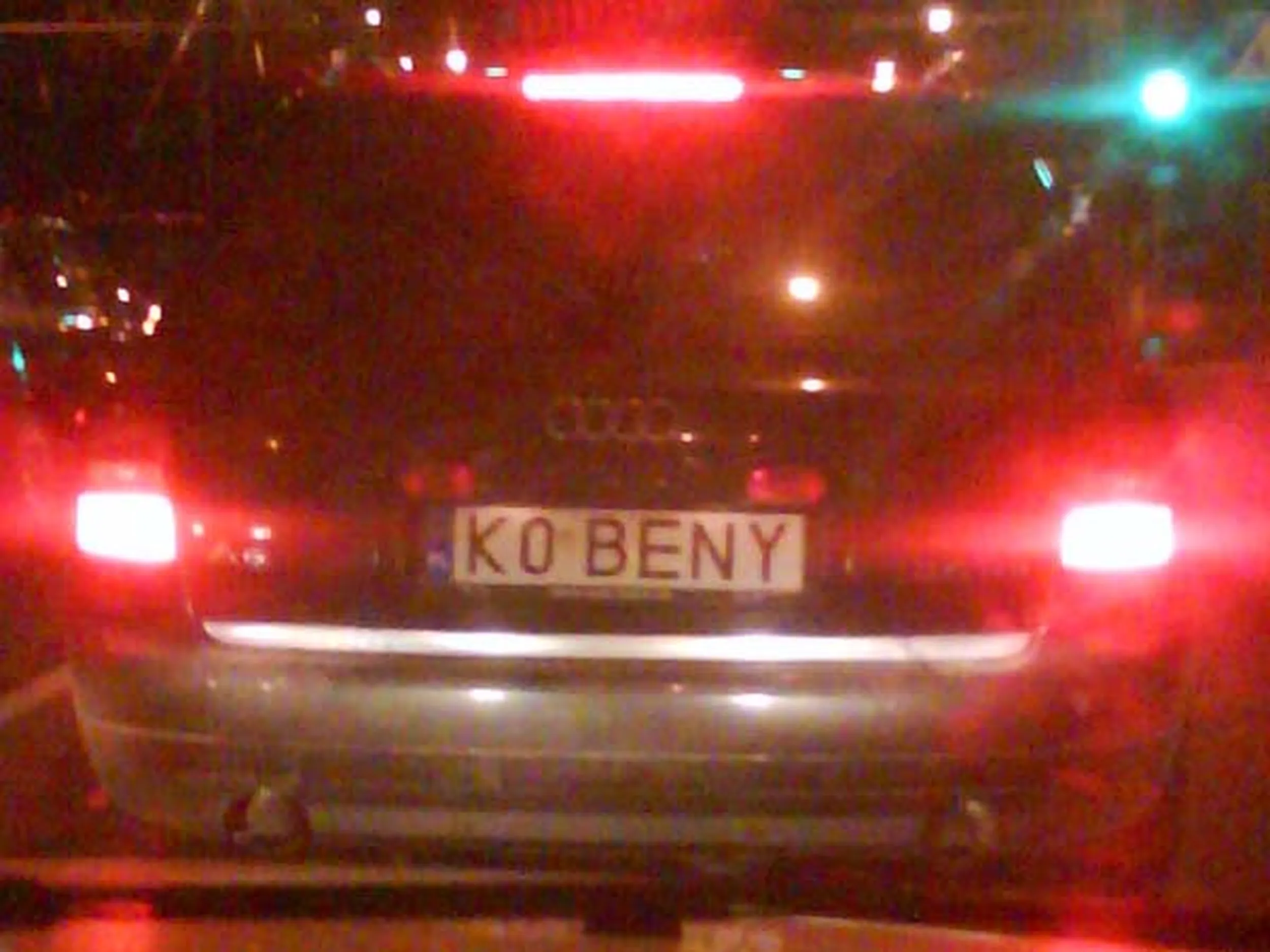 Fajny numer, blacha K0 BENY