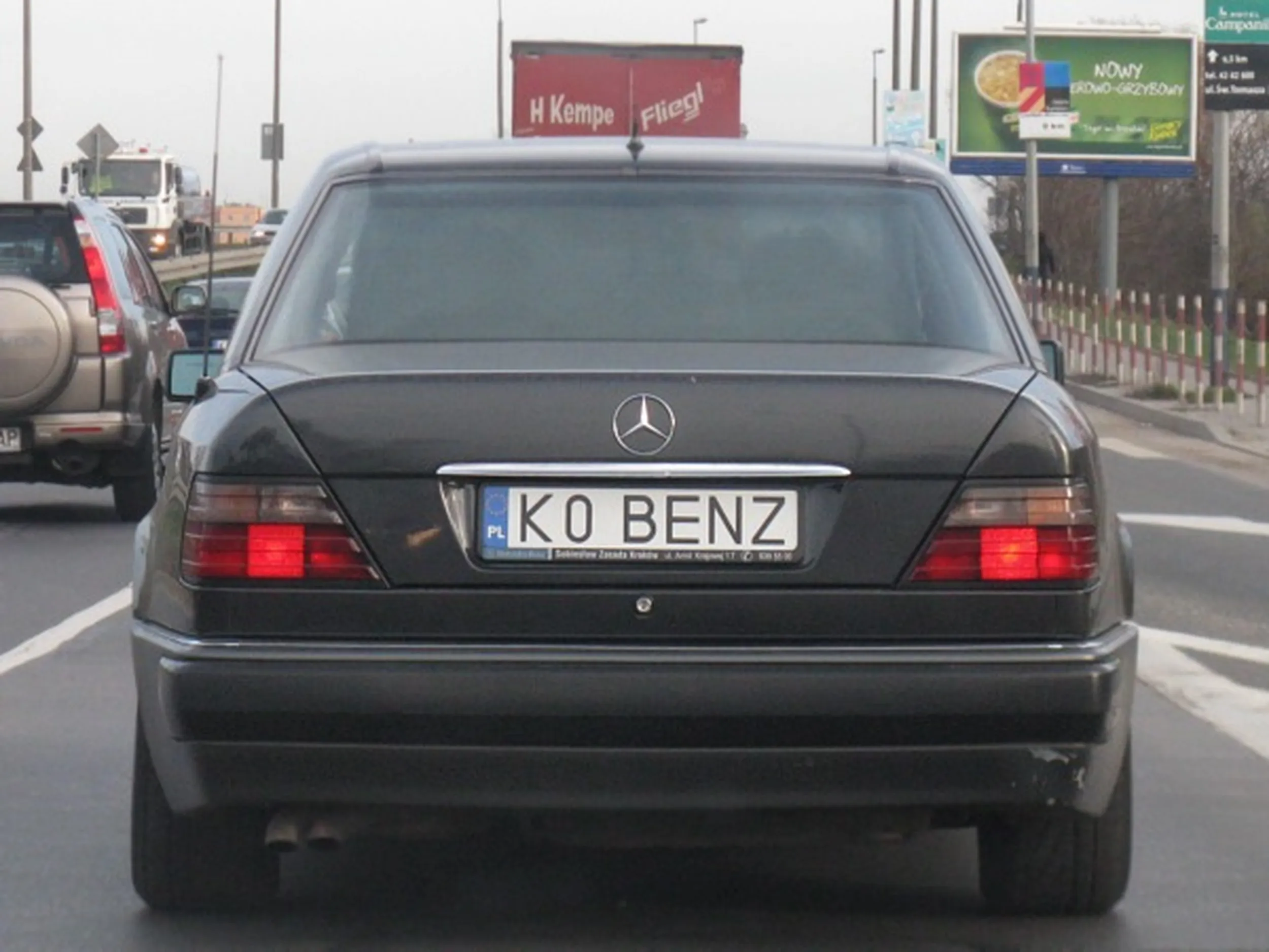 Fajny numer, blacha K0 BENZ