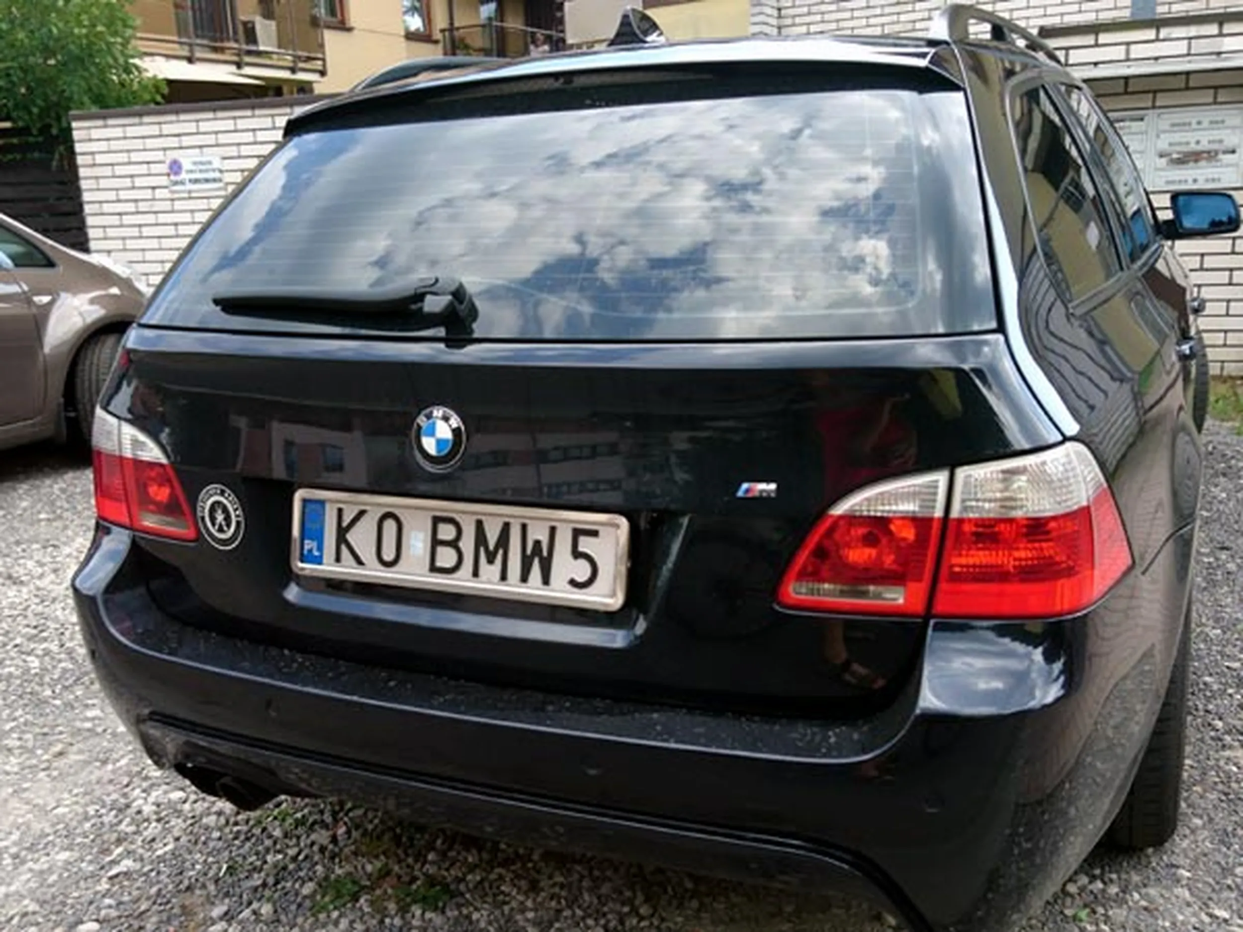 Fajny numer, blacha K0 BMW5