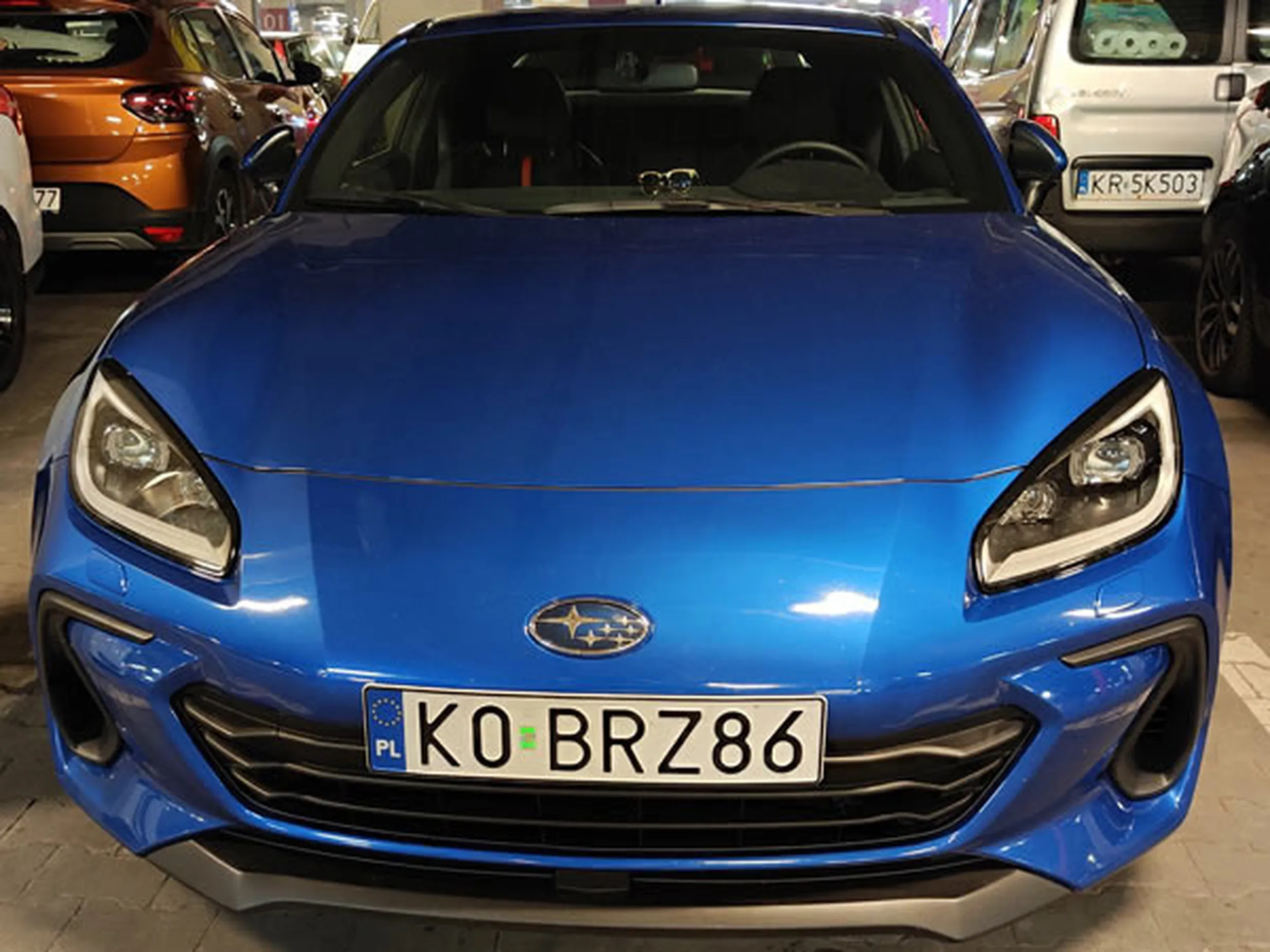 Fajny numer, blacha K0 BRZ86