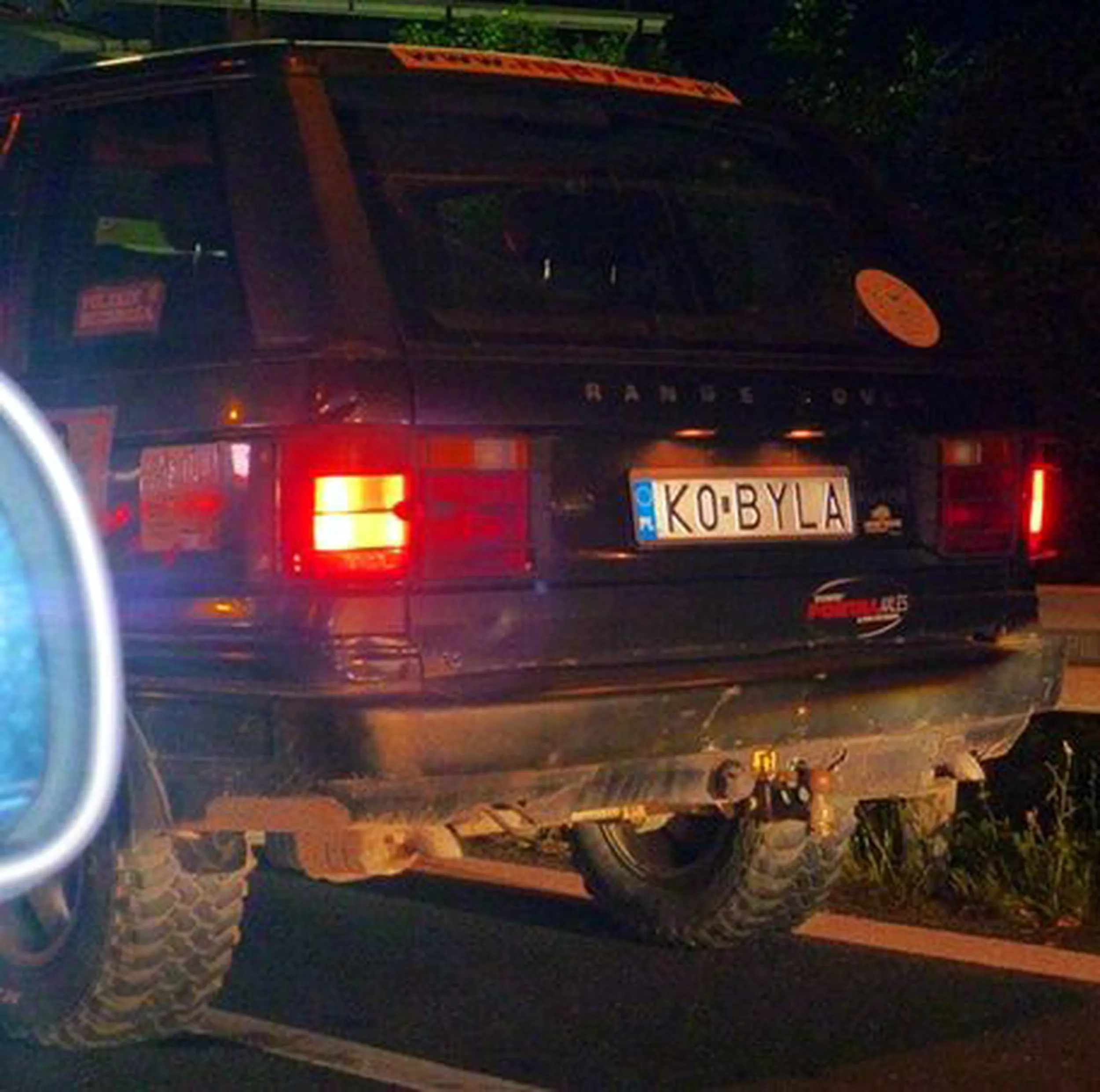 Fajny numer, blacha K0 BYLA