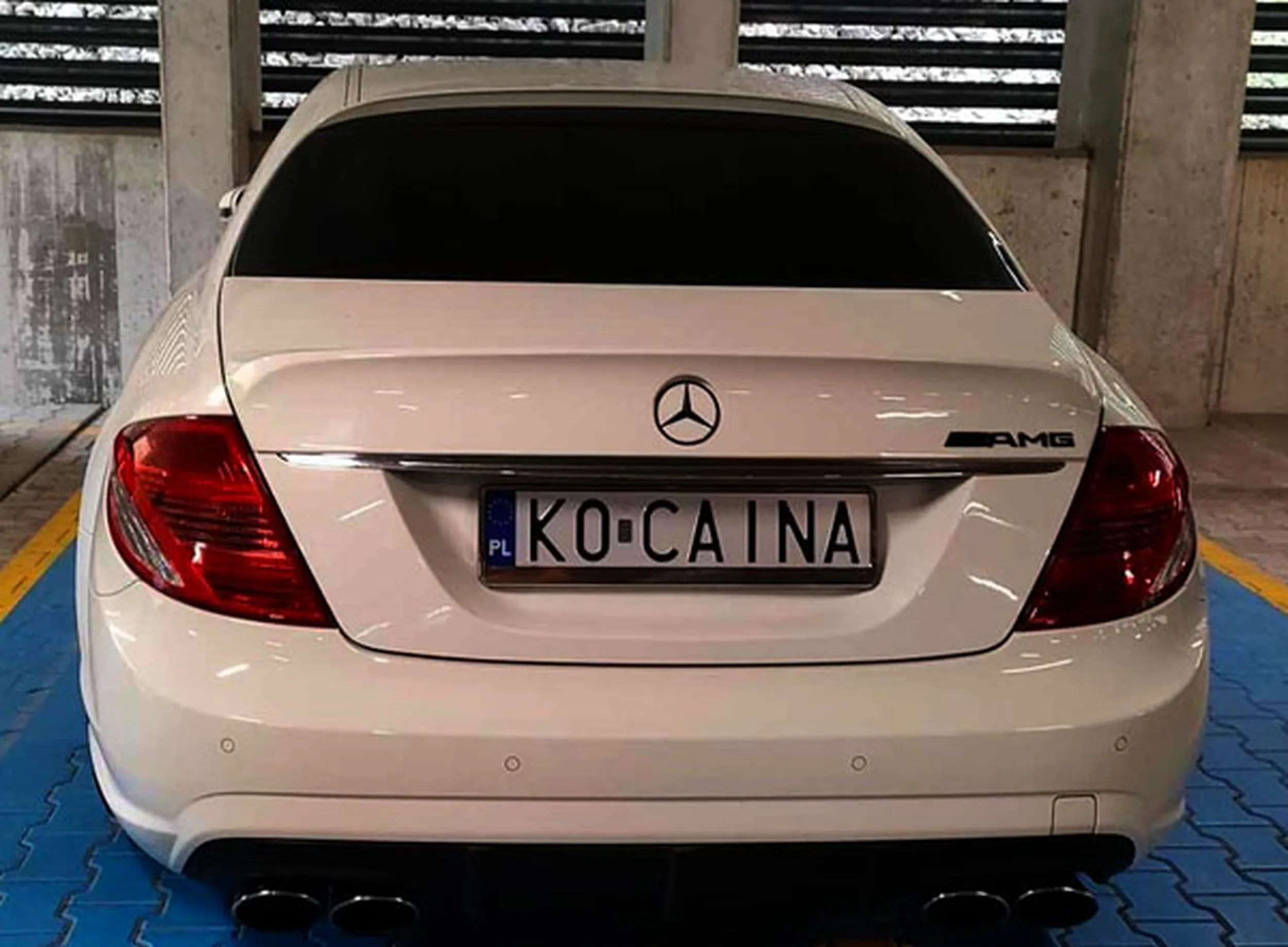 Fajny numer, blacha K0 CAINA