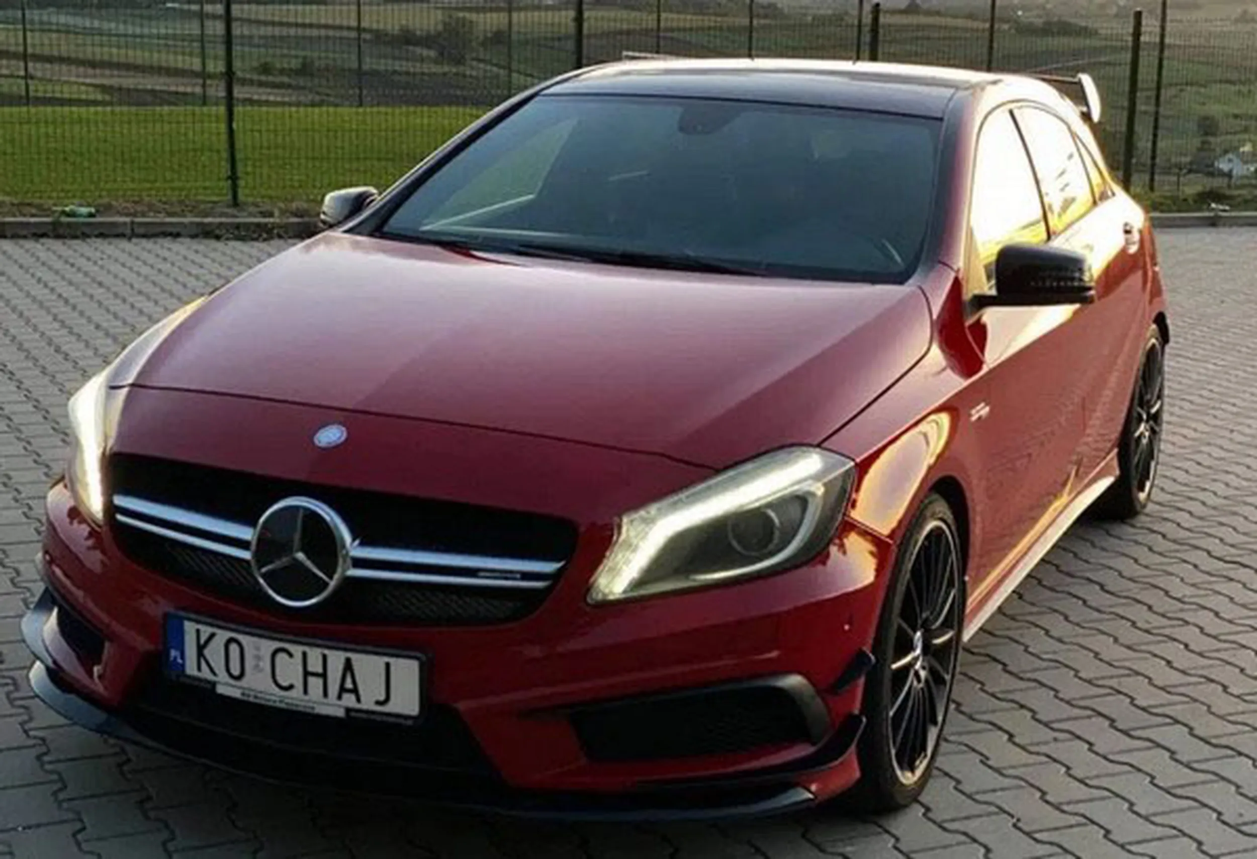 Fajny numer, blacha K0 CHAJ