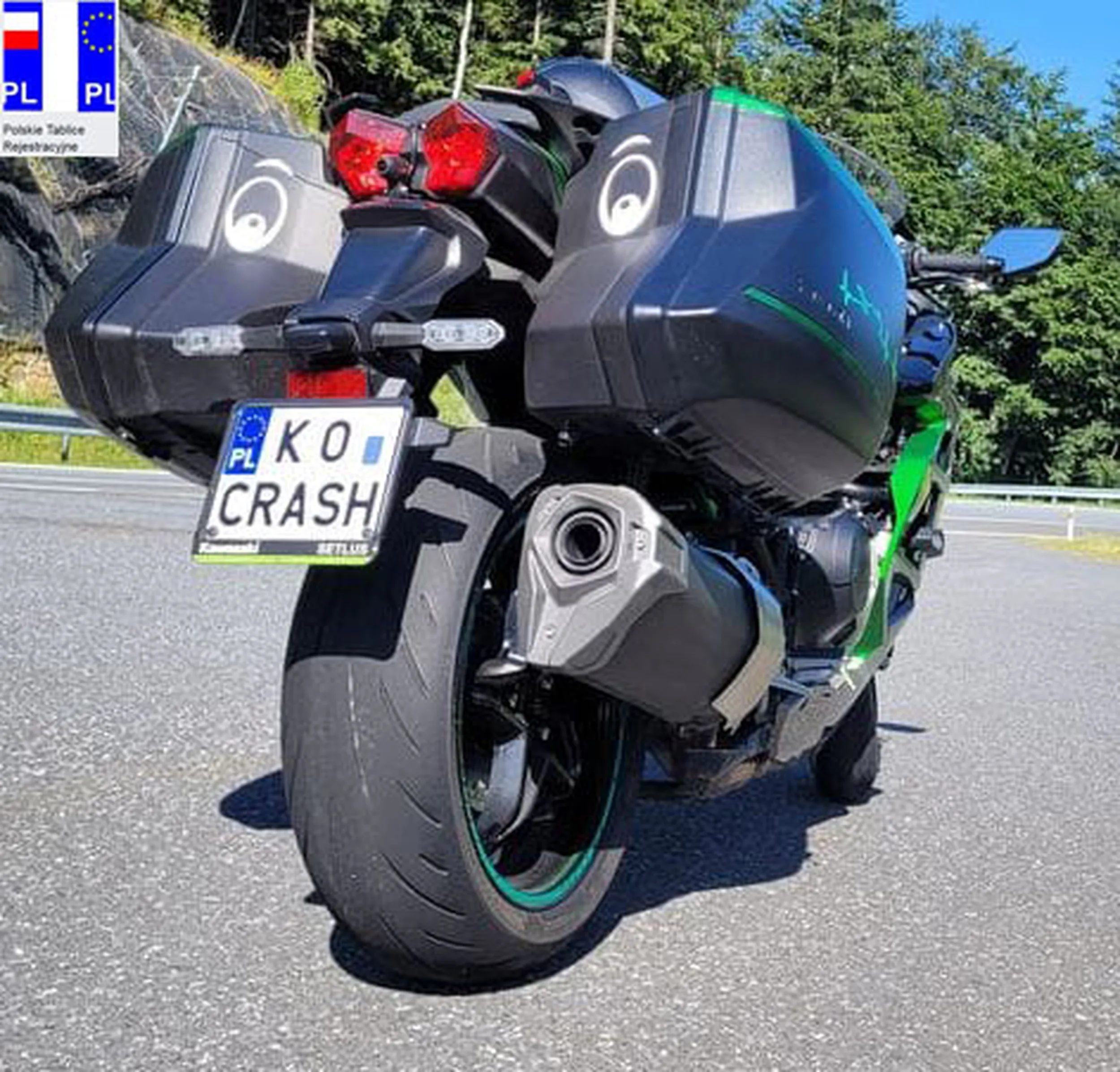 Fajny numer, blacha K0 CRASH