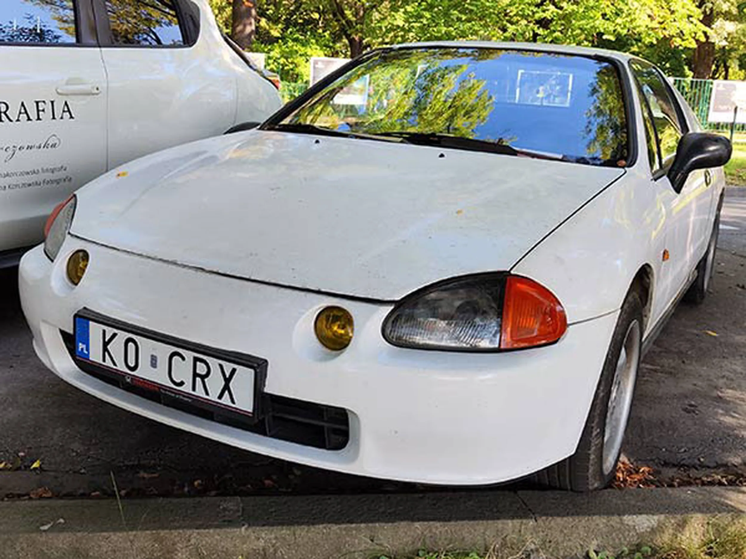 Fajny numer, blacha K0 CRX