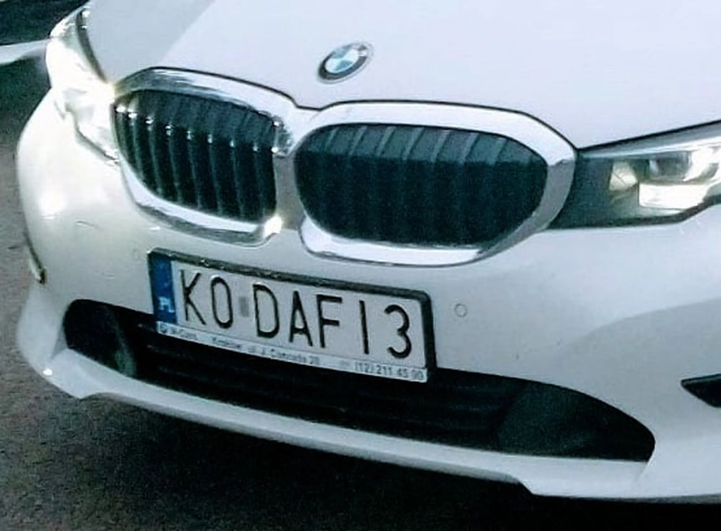 Fajny numer, blacha K0 DAFI3