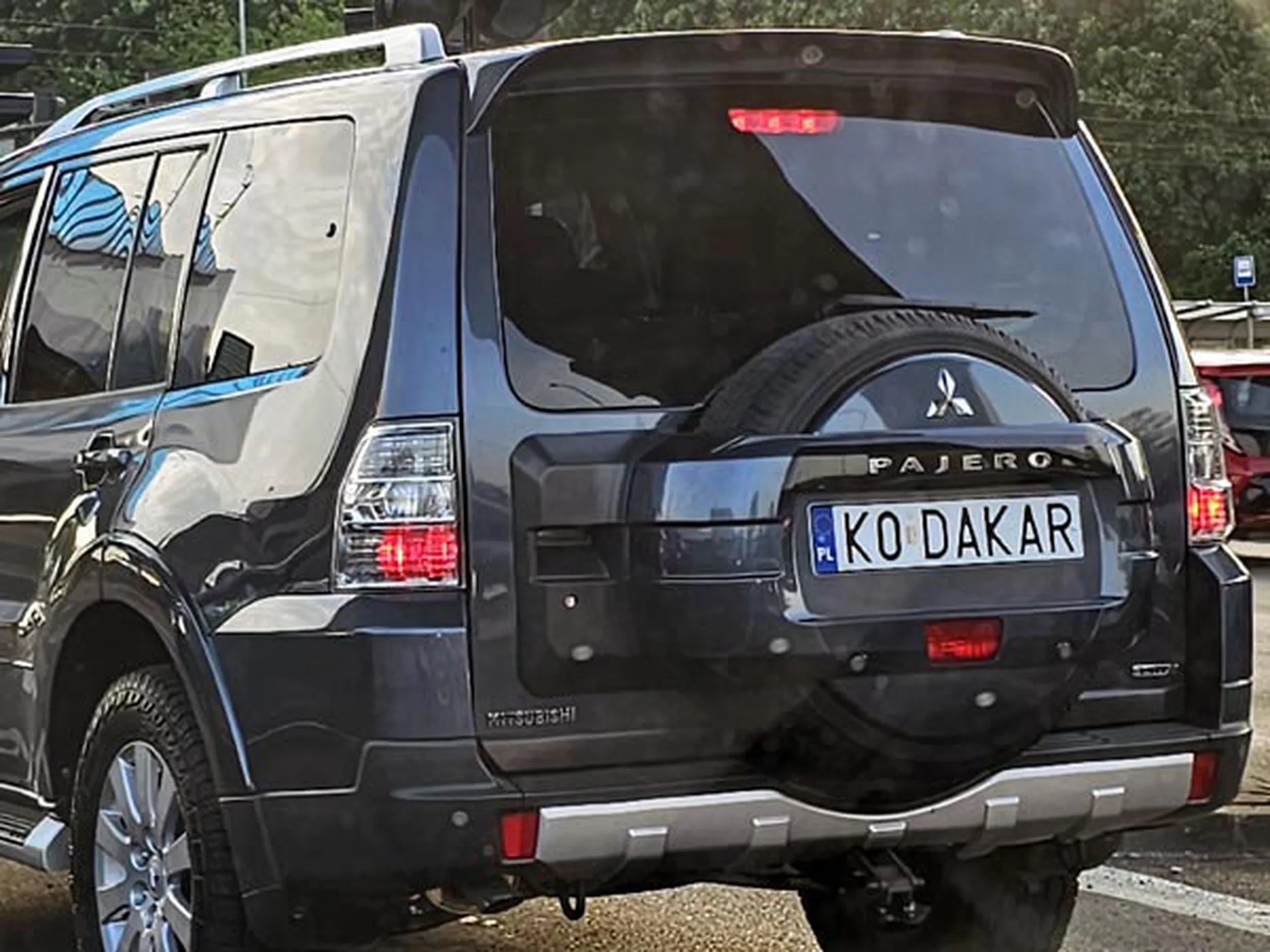 Fajny numer, blacha K0 DAKAR