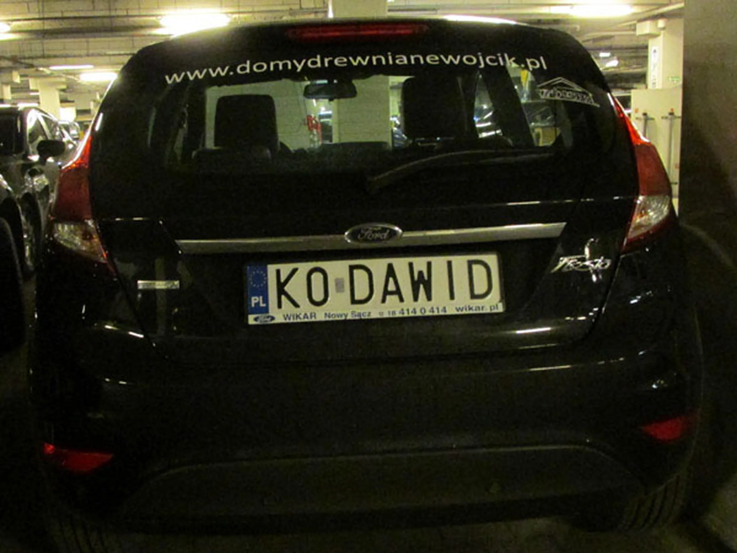 Fajny numer, blacha K0 DAWID