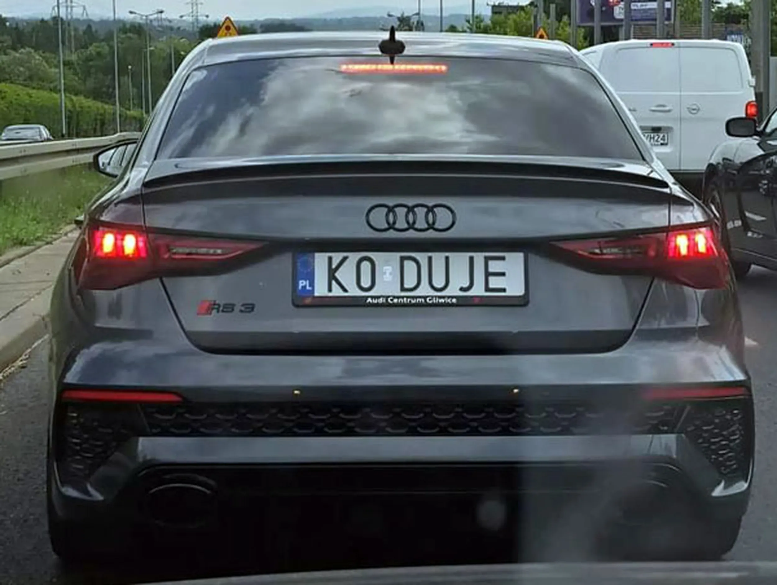 Fajny numer, blacha K0 DUJE