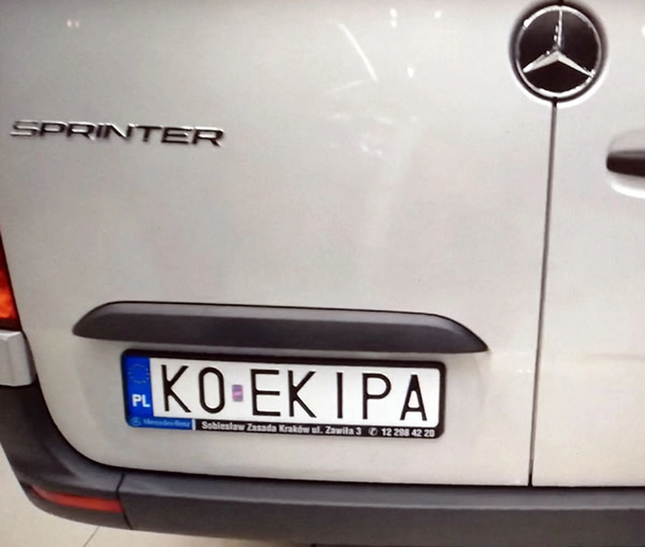 Fajny numer, blacha K0 EKIPA