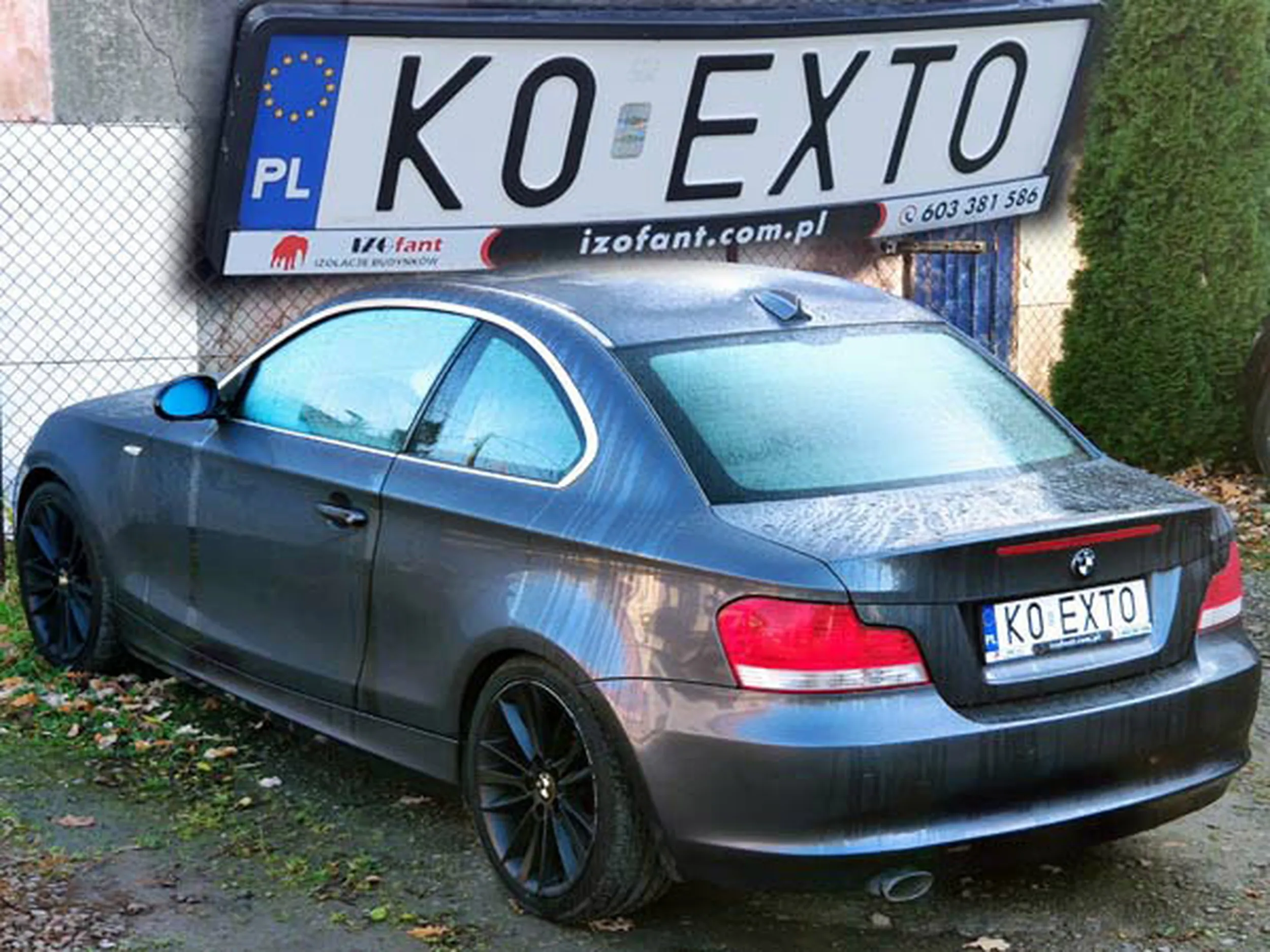 Fajny numer, blacha K0 EXTO