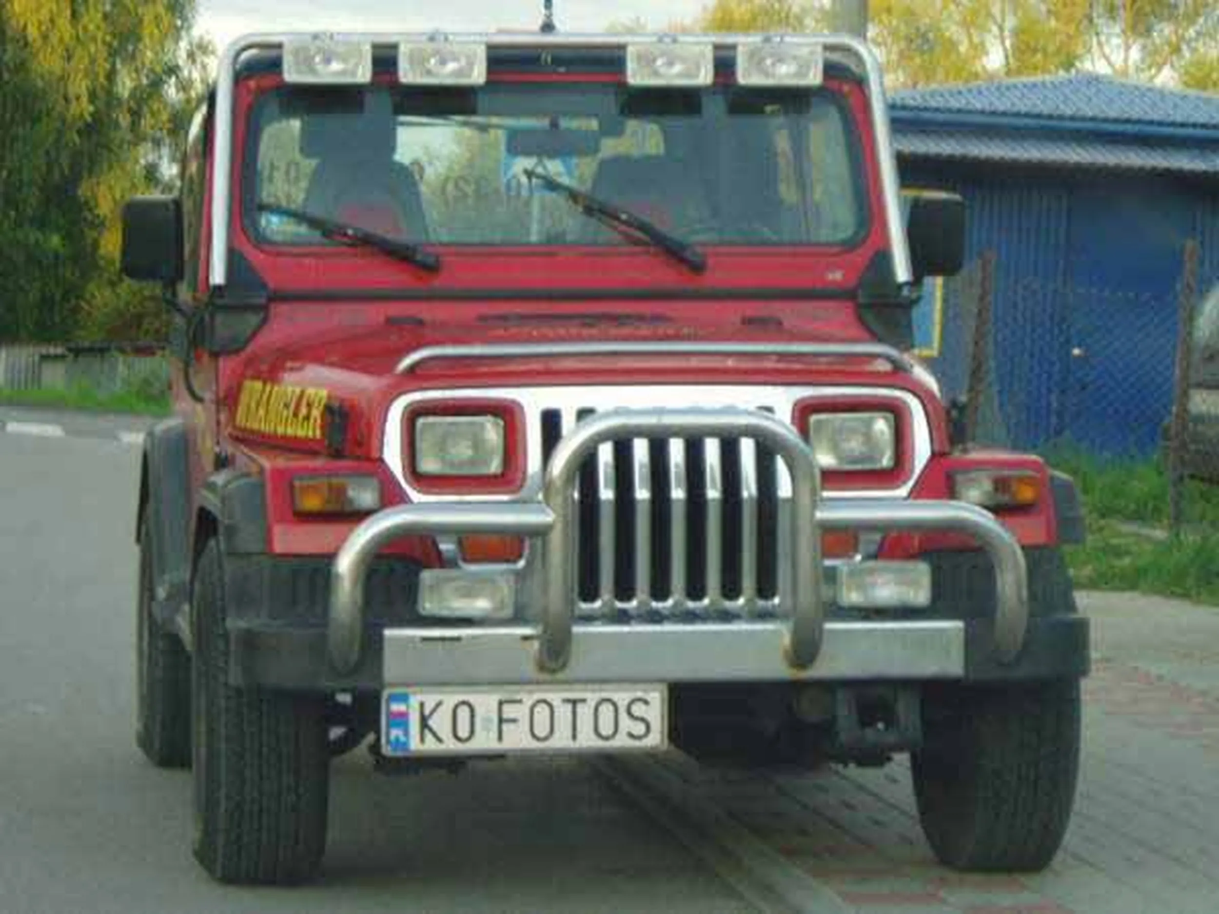 Fajny numer, blacha K0 FOTOS