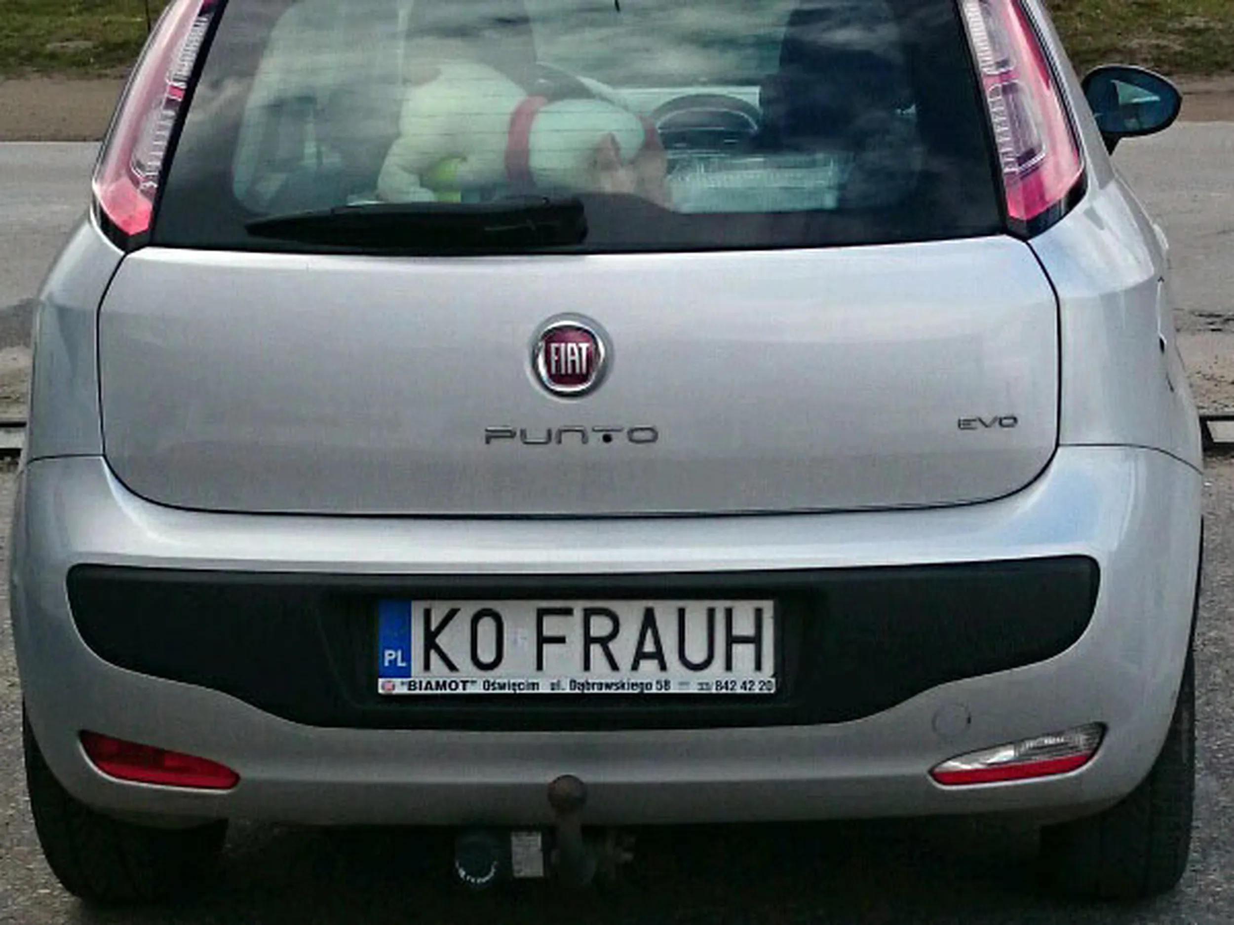 Fajny numer, blacha K0 FRAUH