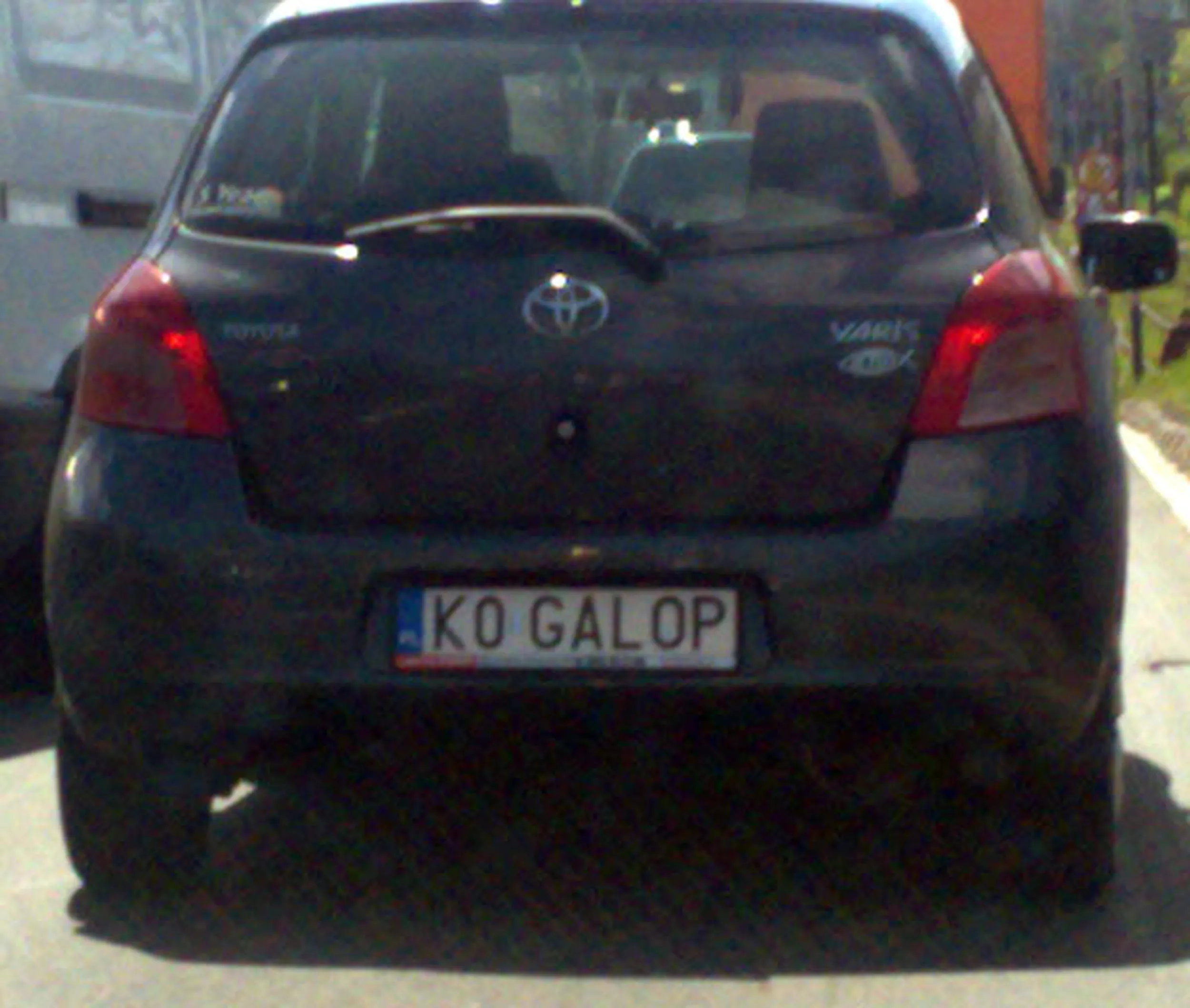 Fajny numer, blacha K0 GALOP