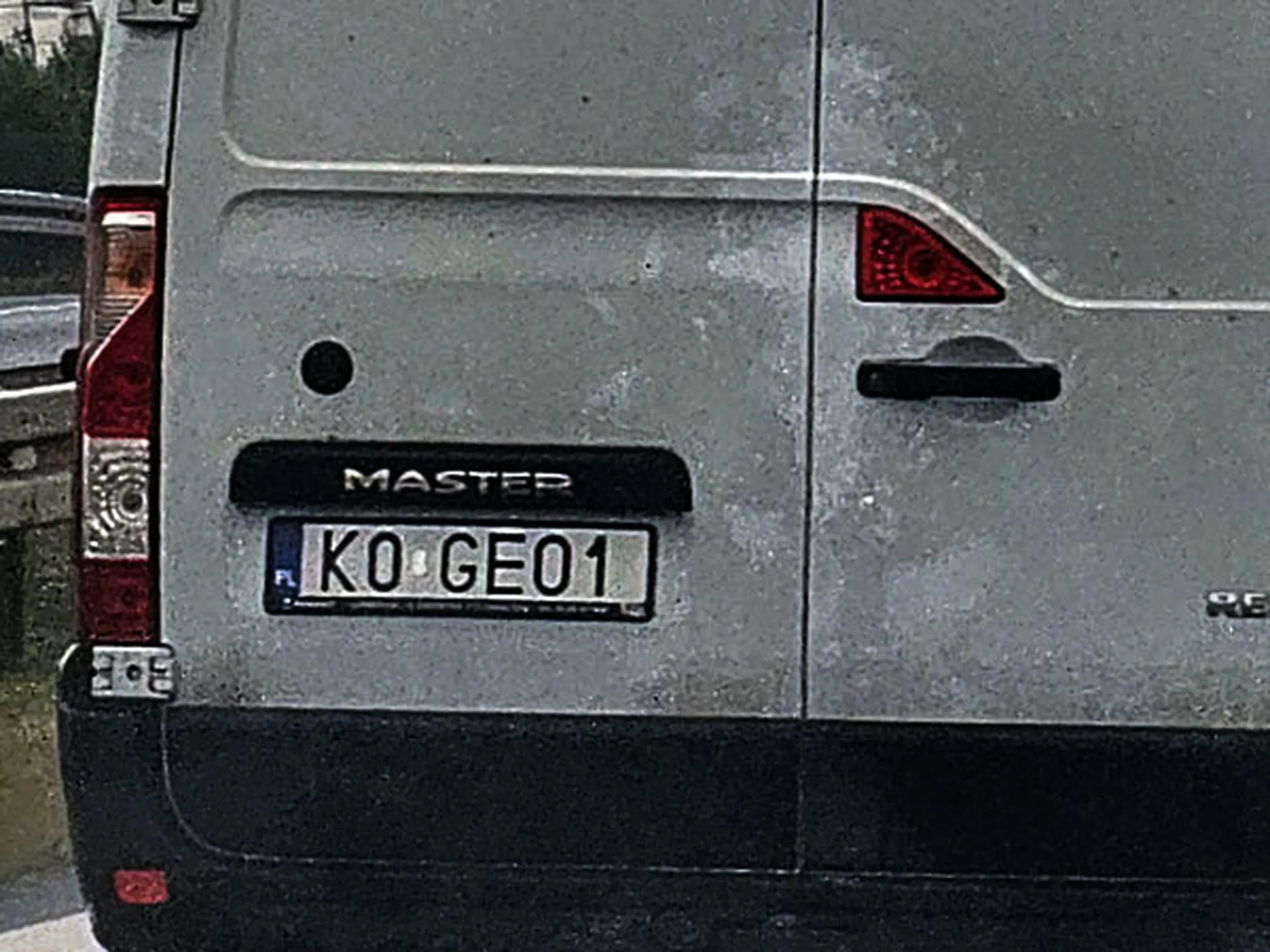 Fajny numer, blacha K0 GEO1