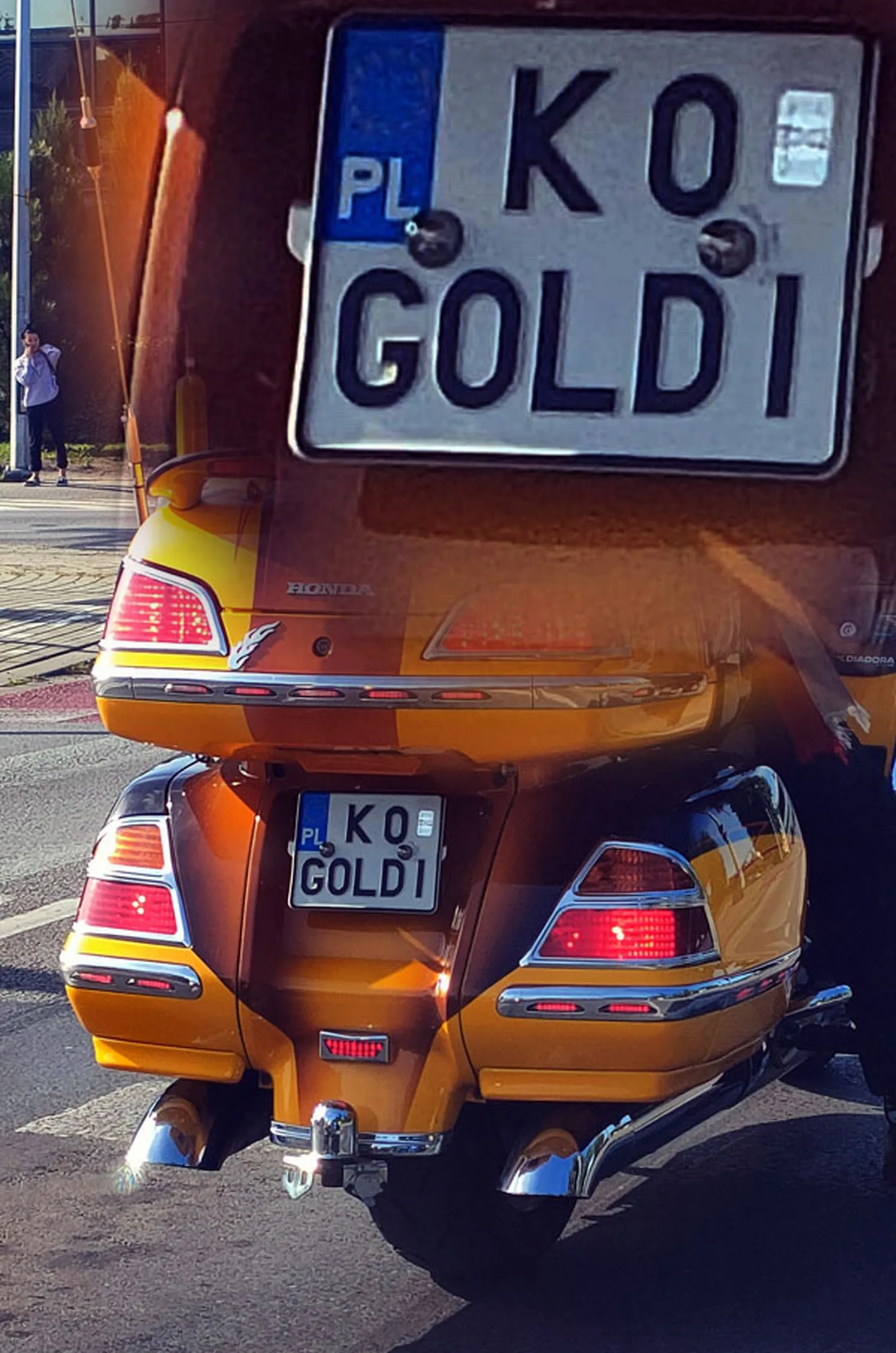 Fajny numer, blacha K0 GOLDI