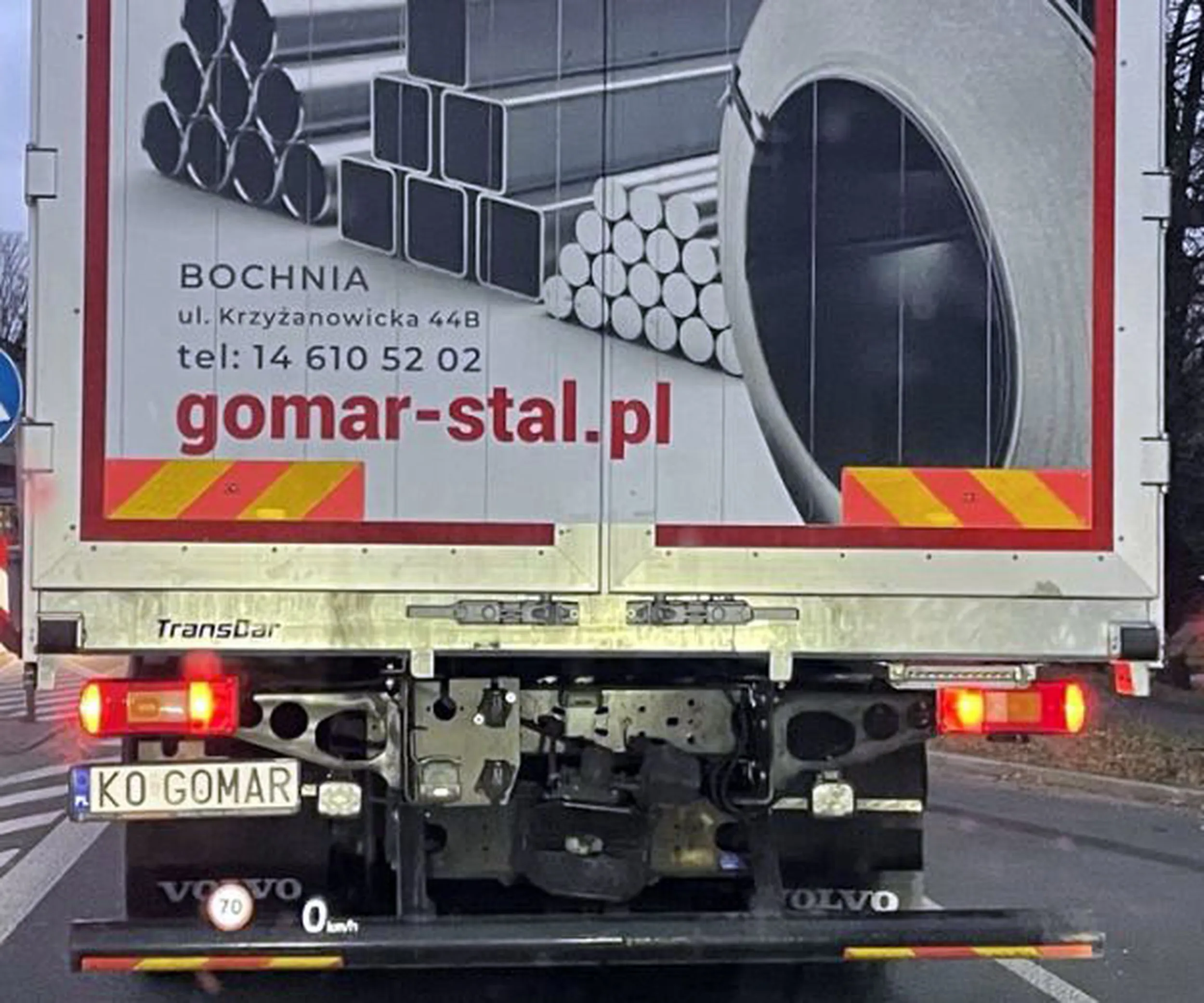 Fajny numer, blacha K0 GOMAR