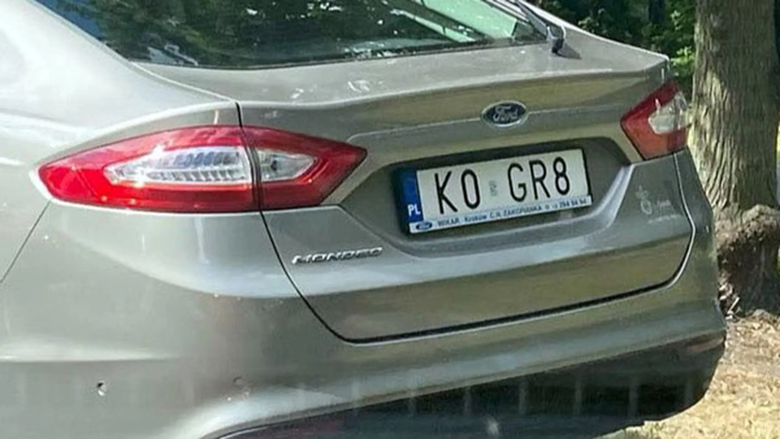 Fajny numer, blacha K0 GR8