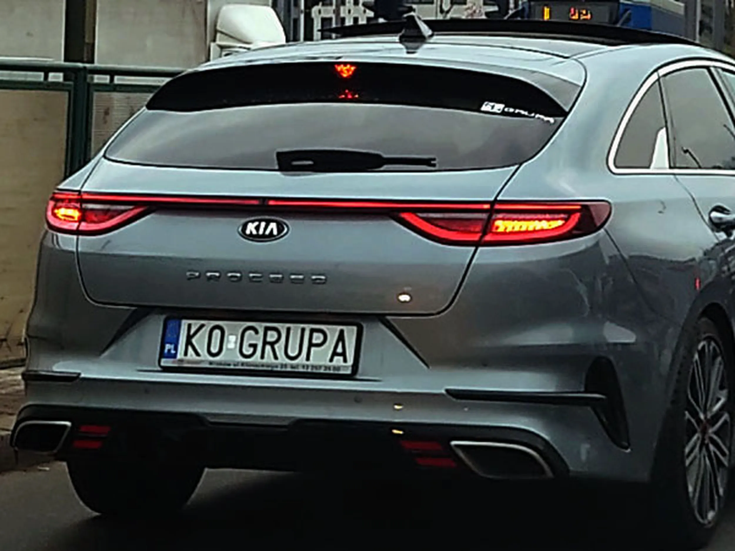 Fajny numer, blacha K0 GRUPA