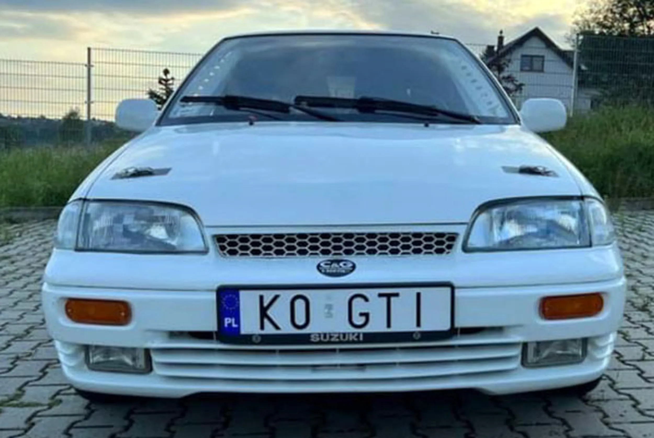 Fajny numer, blacha K0 GTI