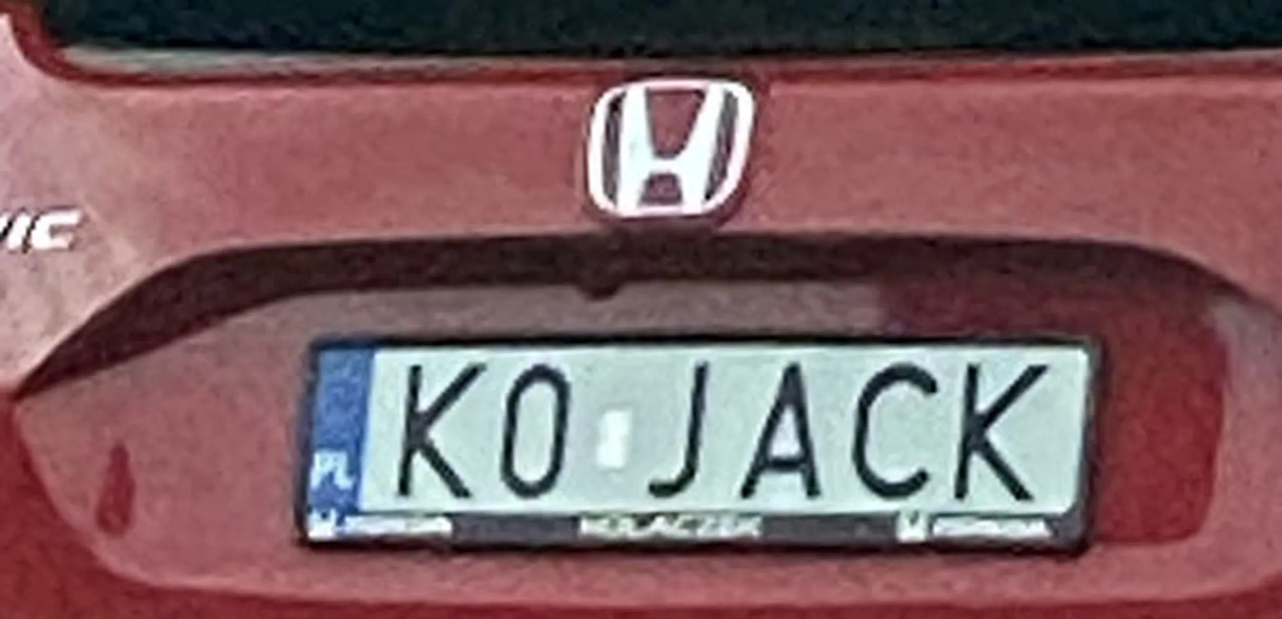 Fajny numer, blacha K0 JACK
