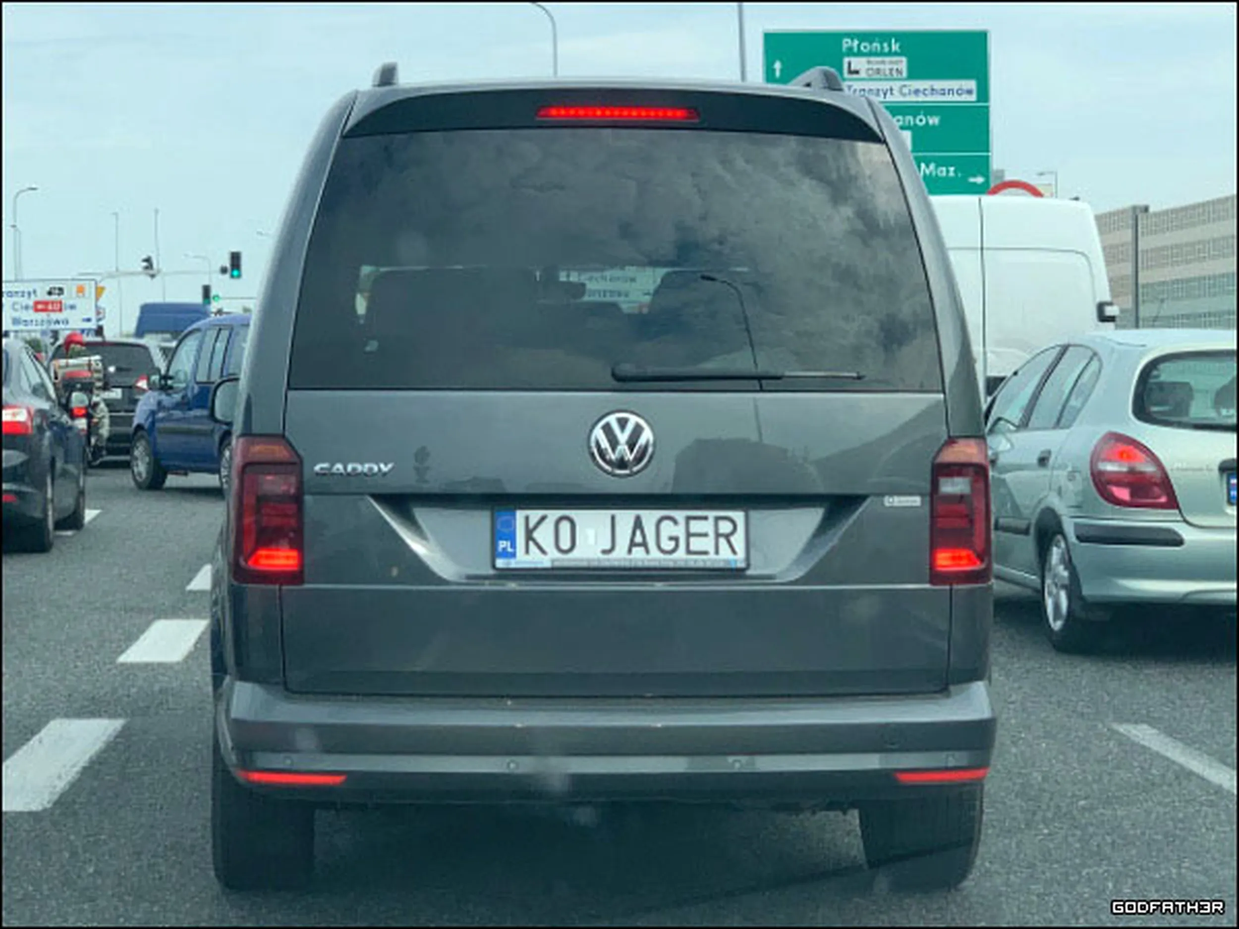 Fajny numer, blacha K0 JAGER