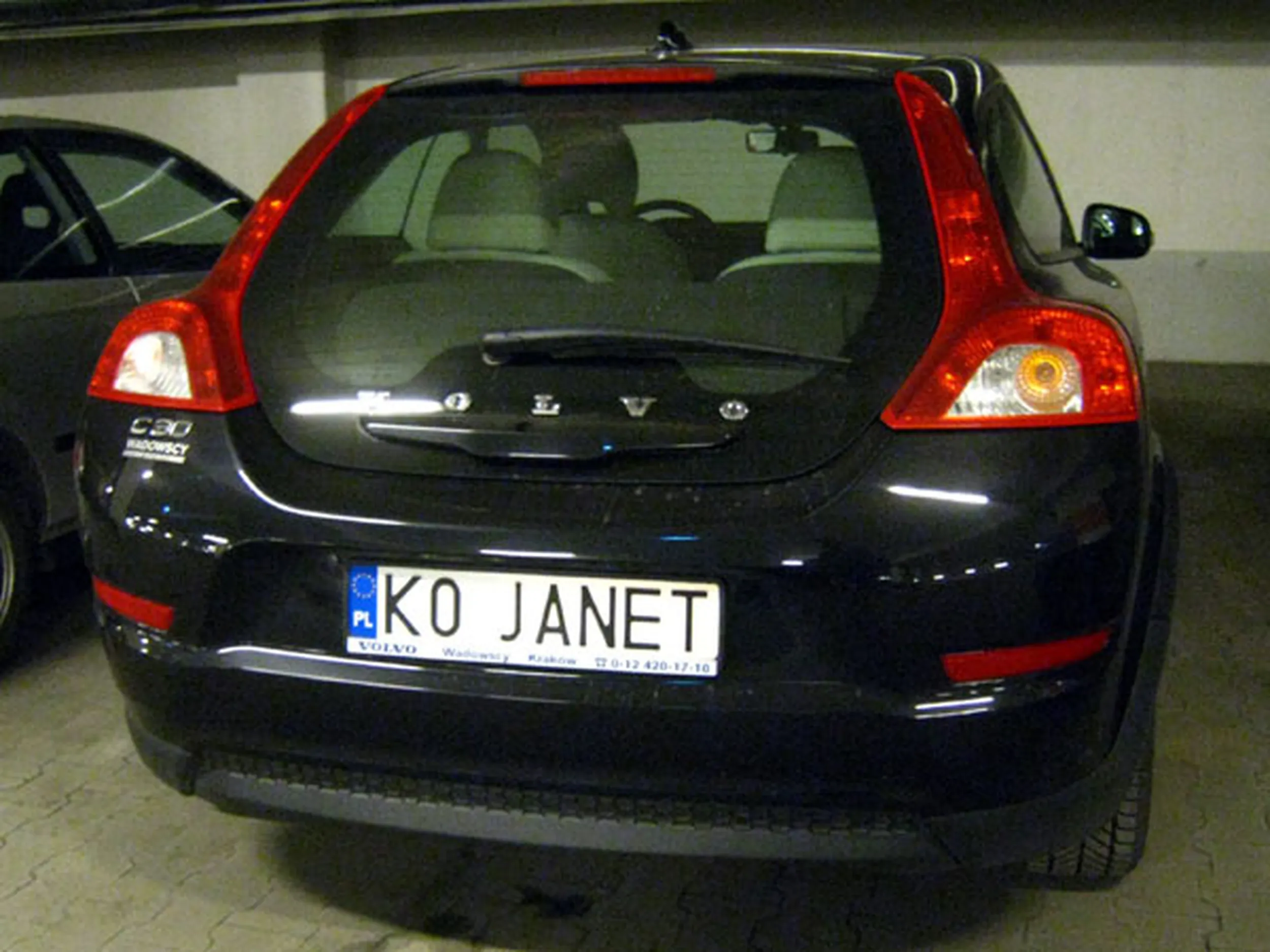 Fajny numer, blacha K0 JANET