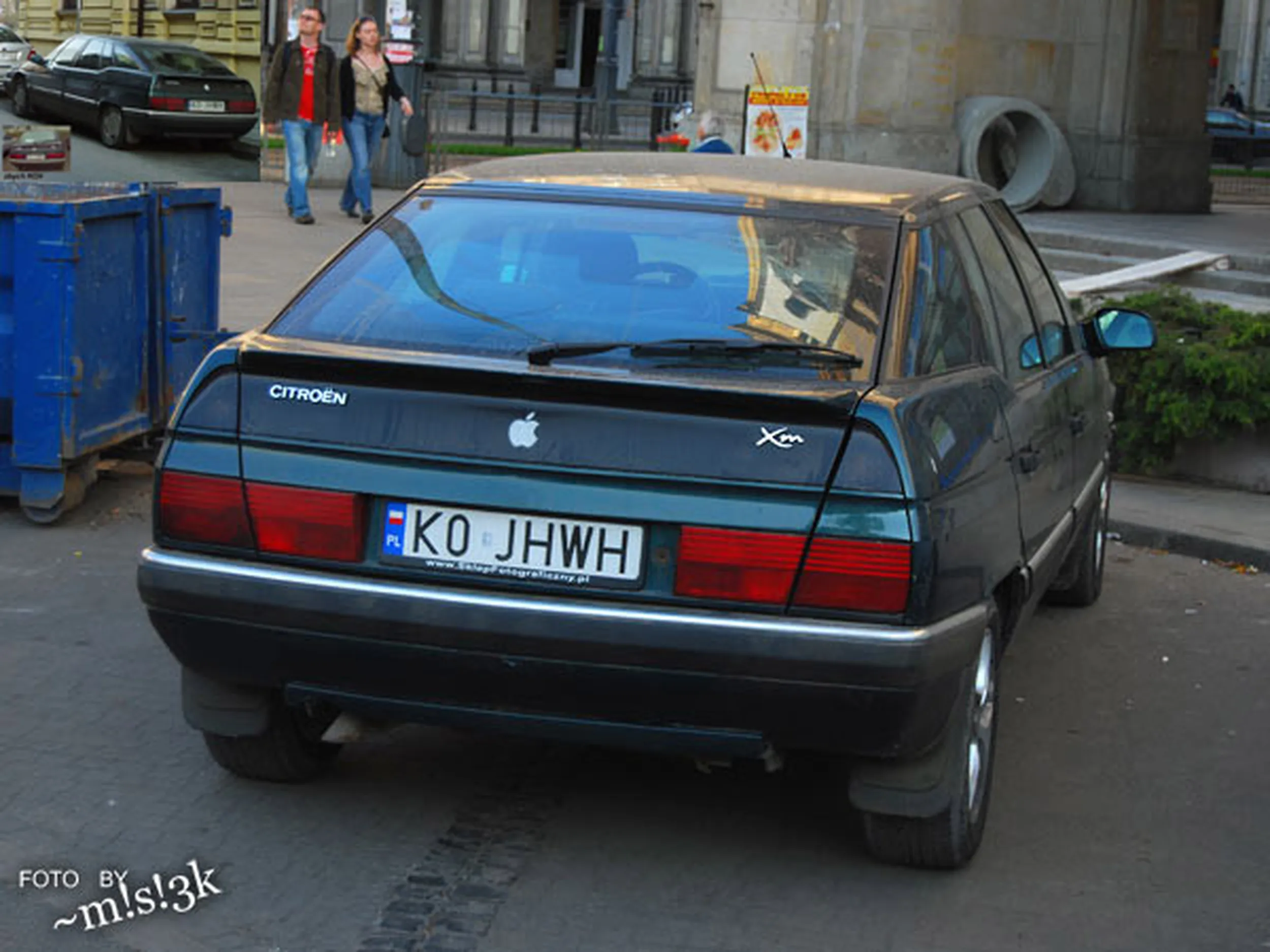 Fajny numer, blacha K0 JHWH