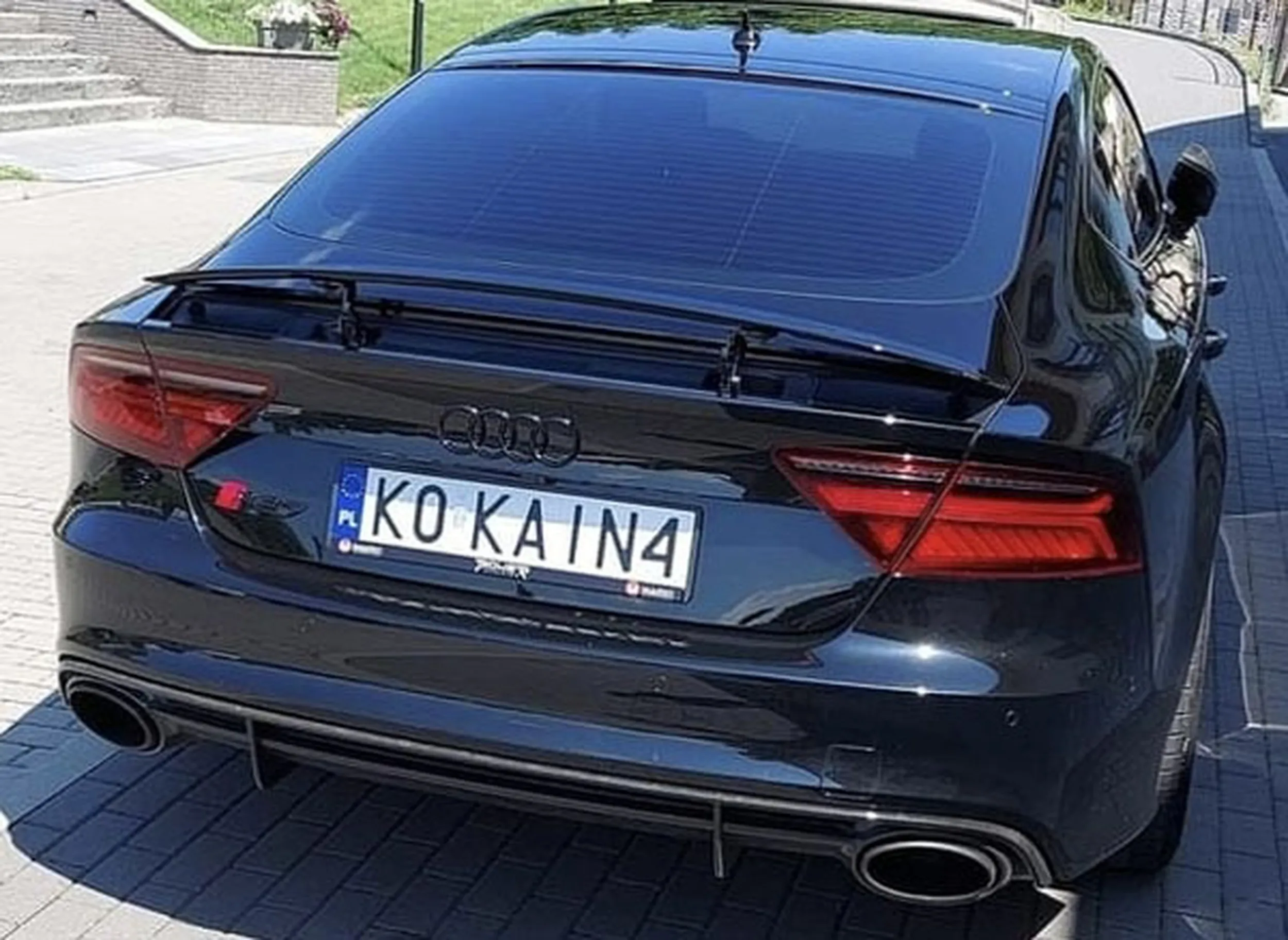 Fajny numer, blacha K0 KAIN4