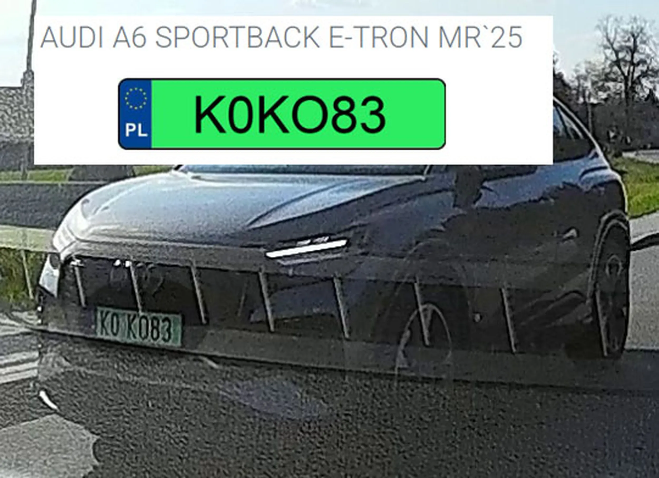 Fajny numer, blacha K0 KO83