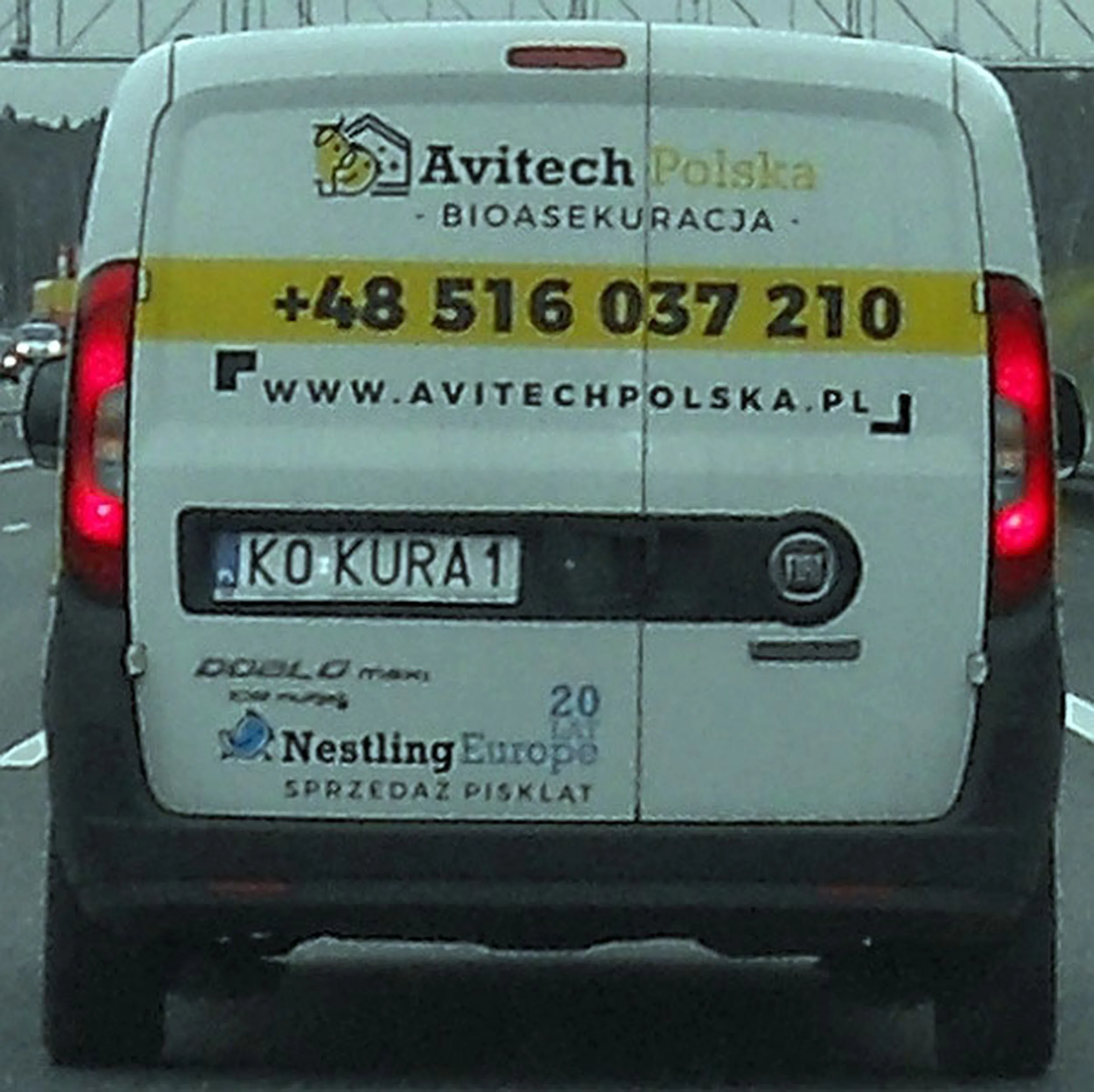 Fajny numer, blacha K0 KURA1