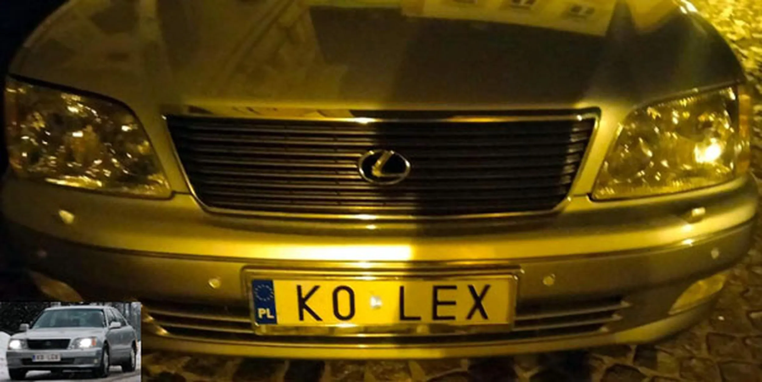 Fajny numer, blacha K0 LEX