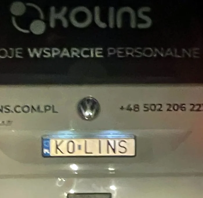 Fajny numer, blacha K0 LINS