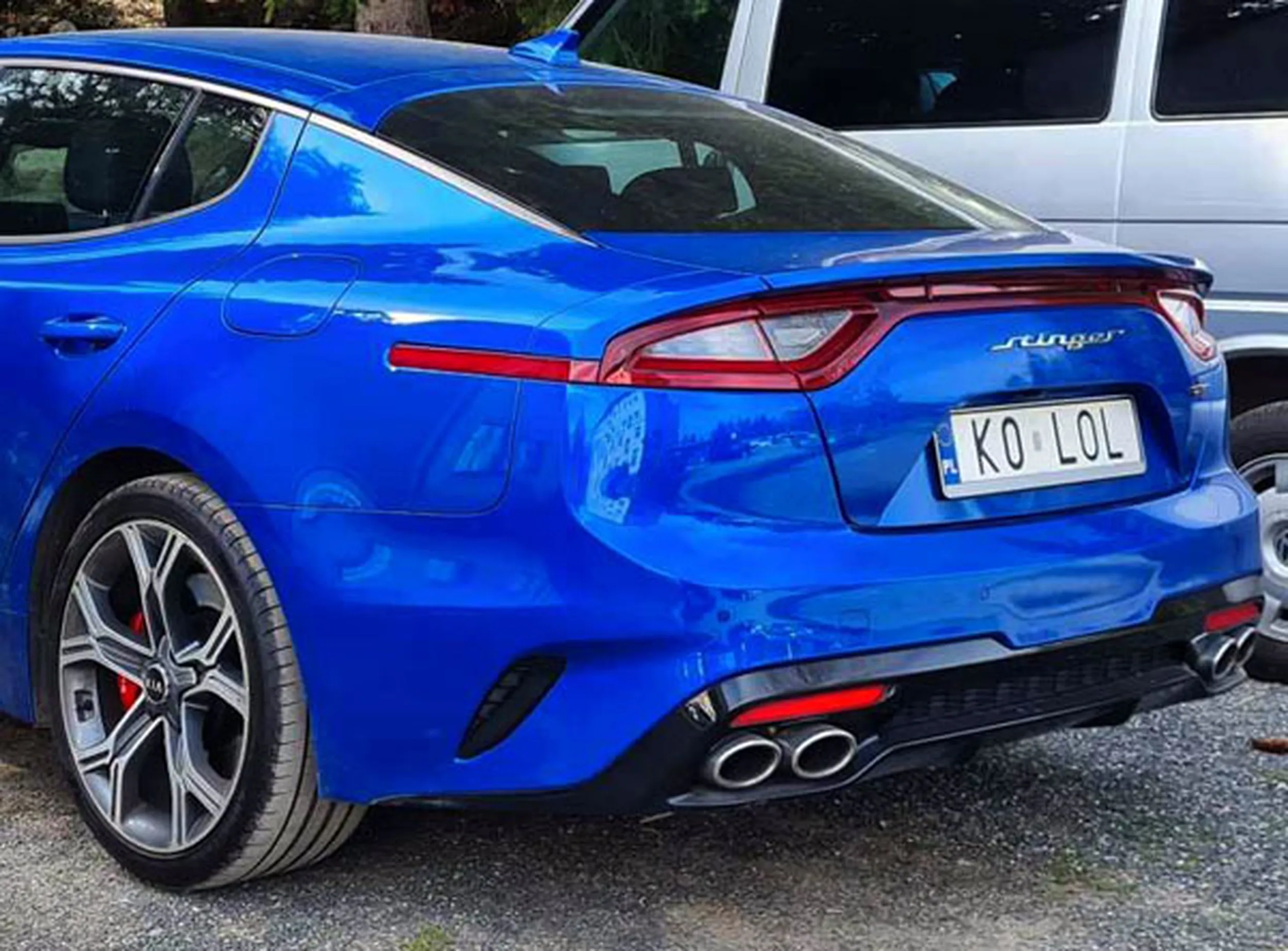 Fajny numer, blacha K0 LOL