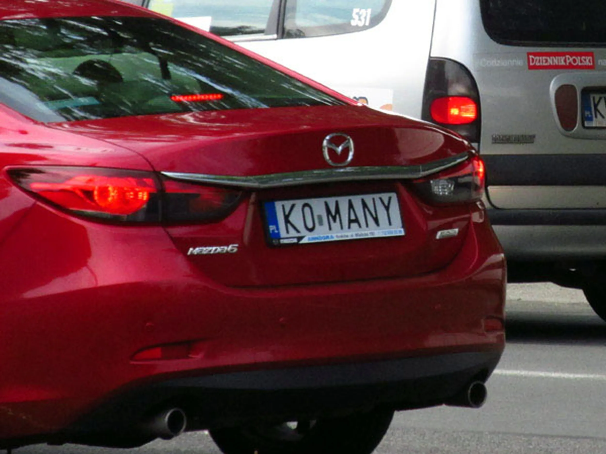 Fajny numer, blacha K0 MANY