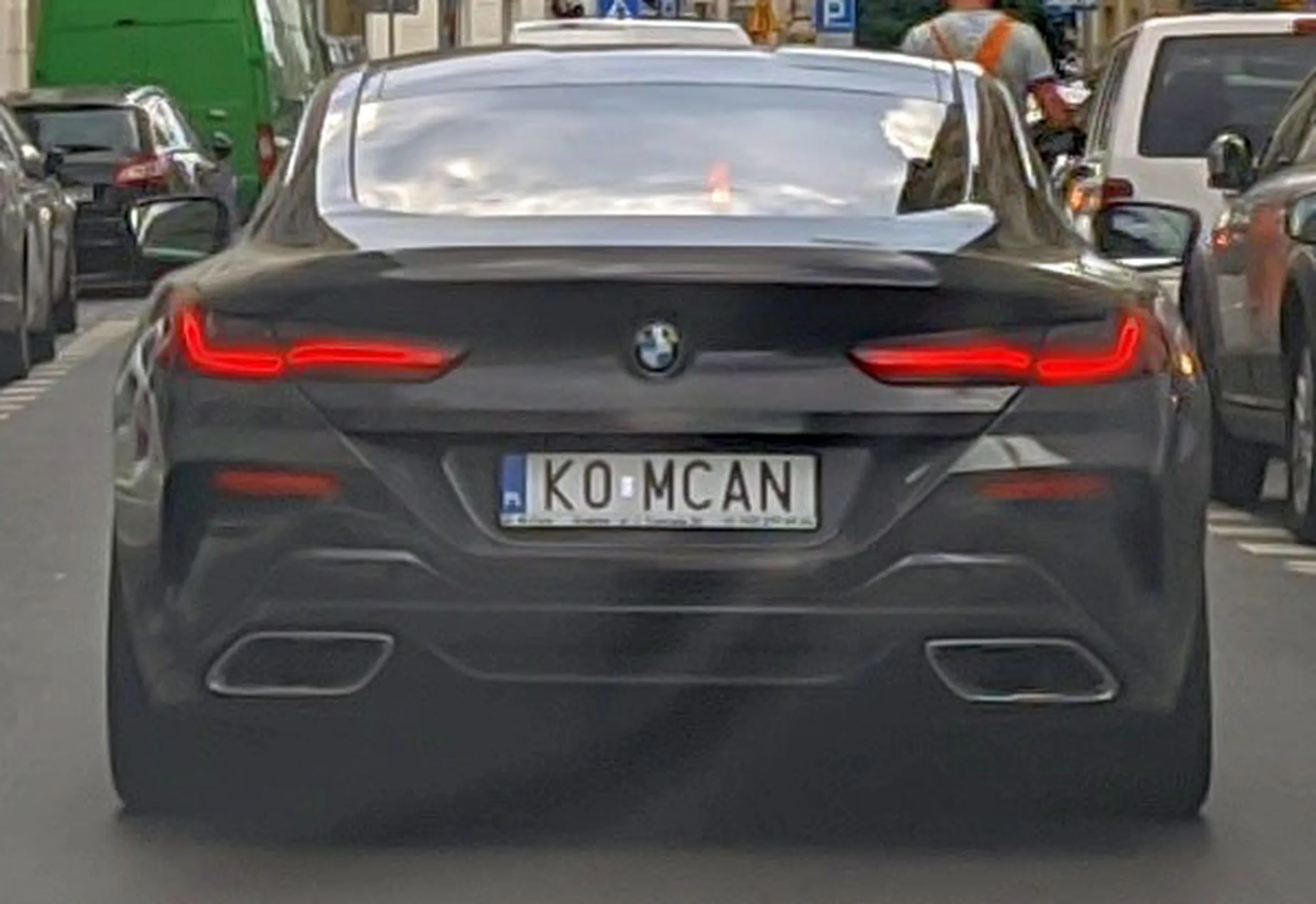 Fajny numer, blacha K0 MCAN