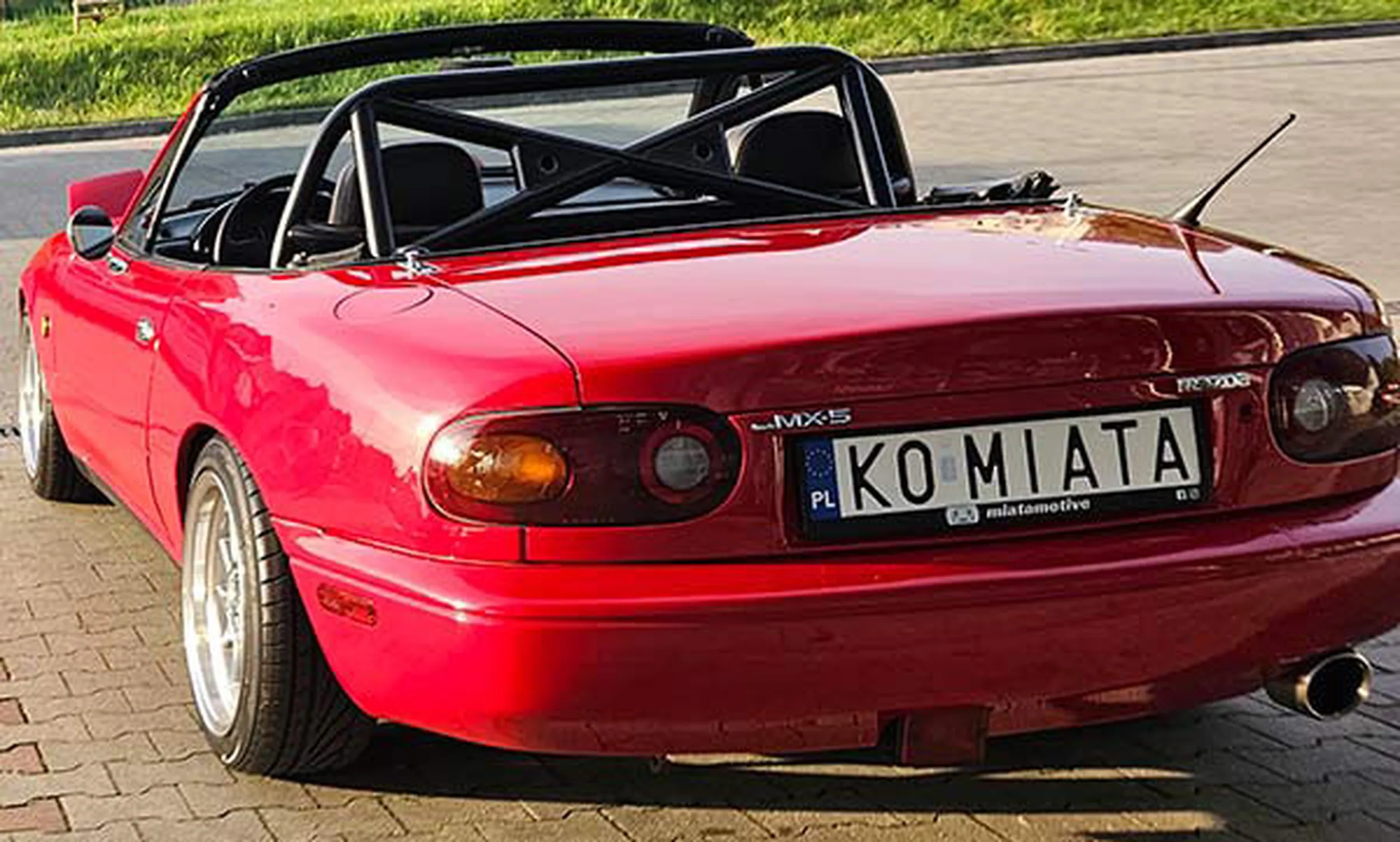 Fajny numer, blacha K0 MIATA