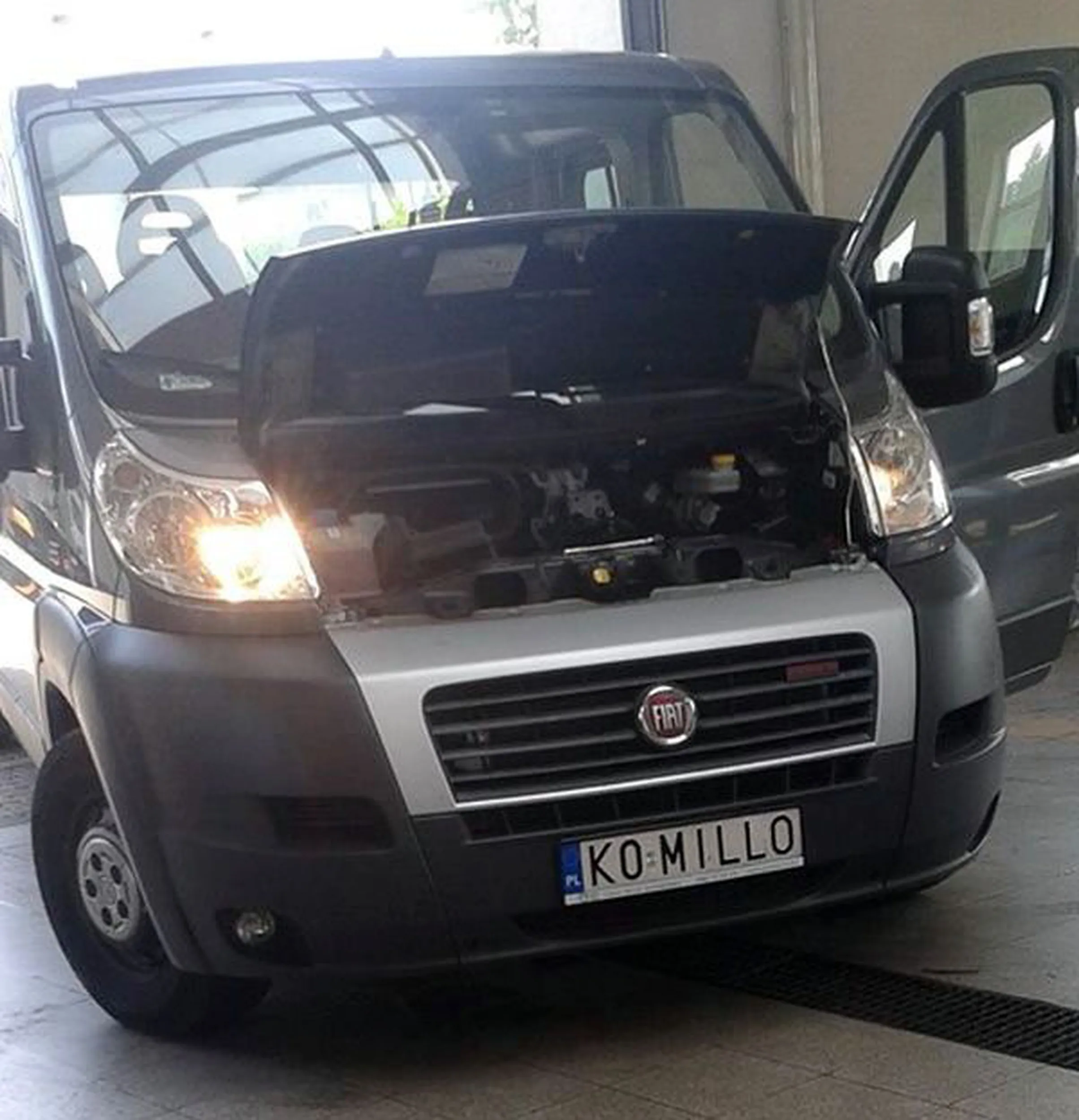 Fajny numer, blacha K0 MILLO