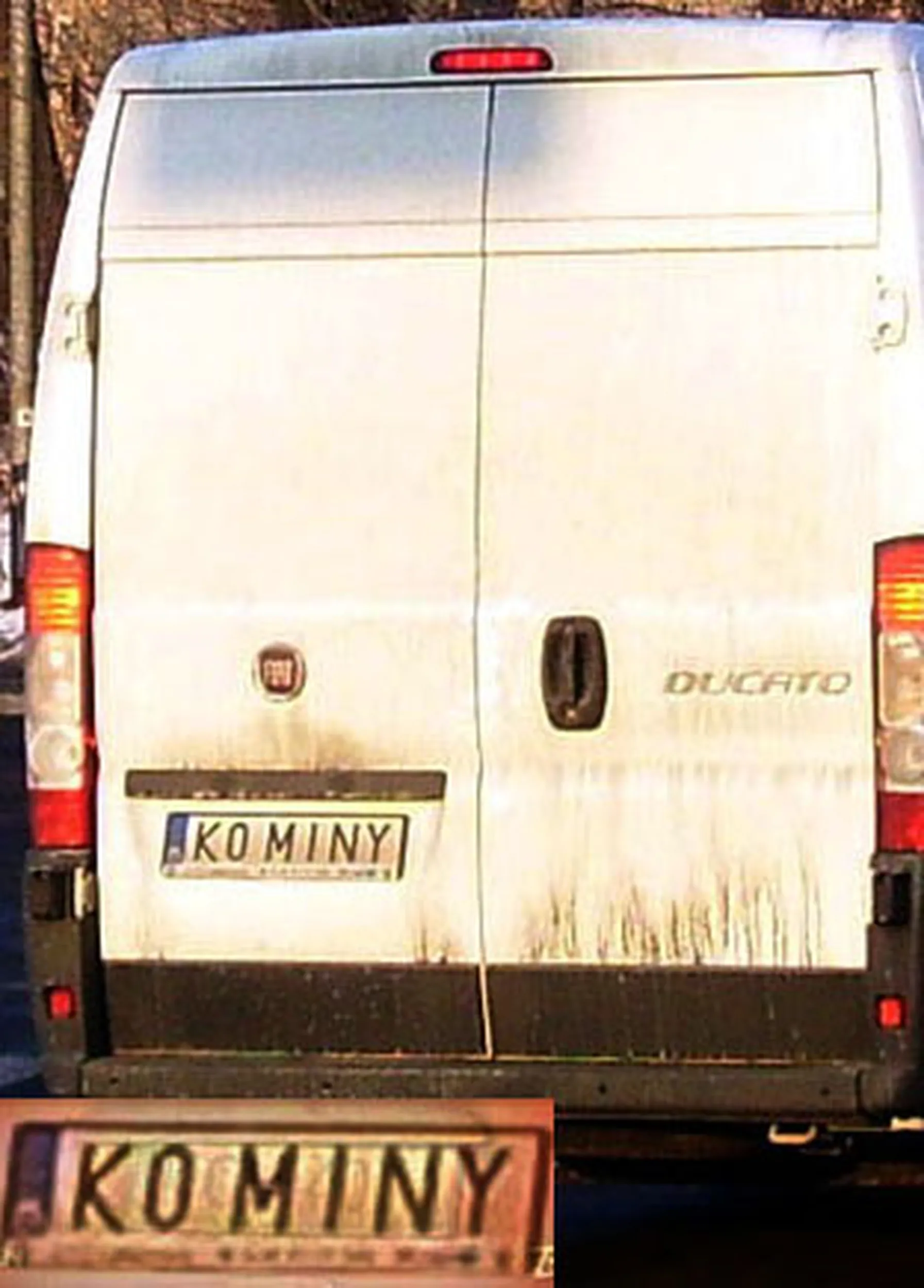 Fajny numer, blacha K0 MINY