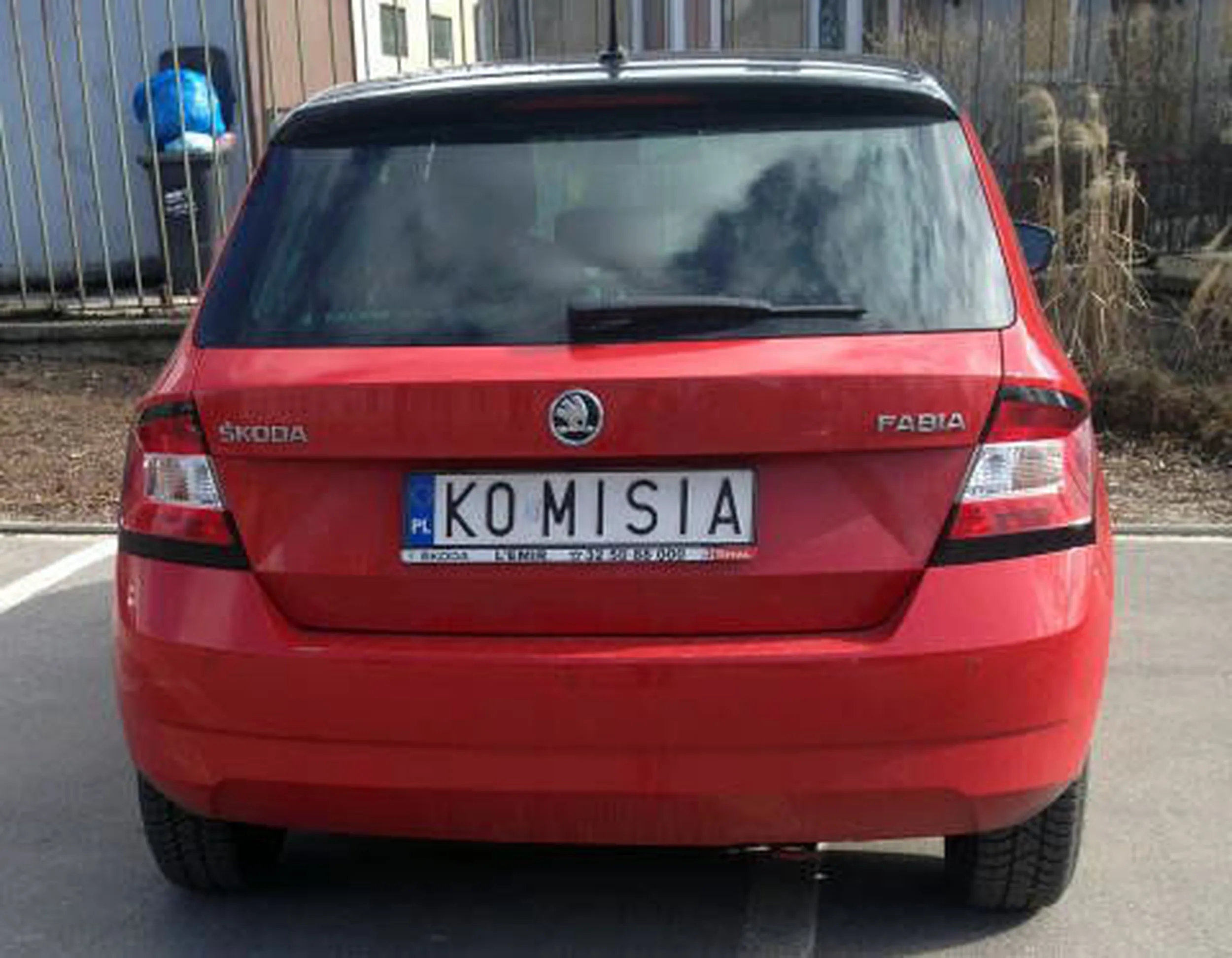 Fajny numer, blacha K0 MISIA