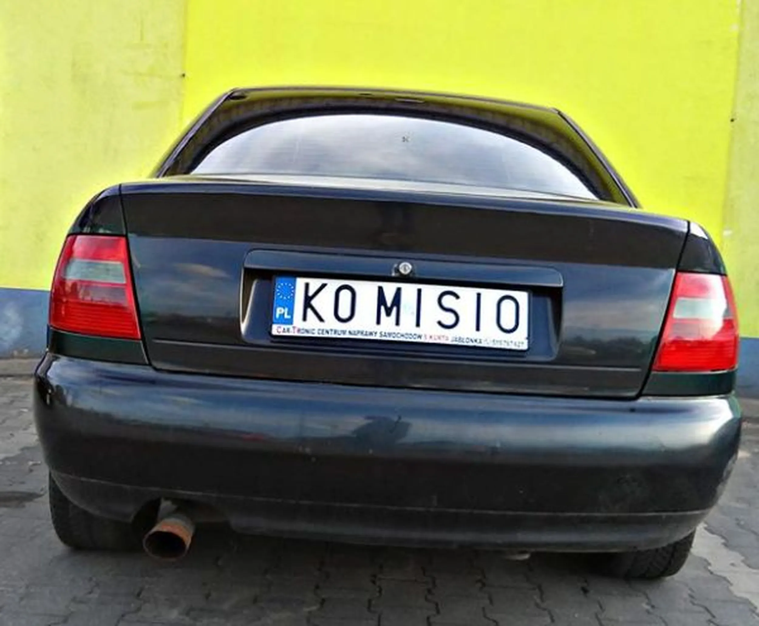 Fajny numer, blacha K0 MISIO