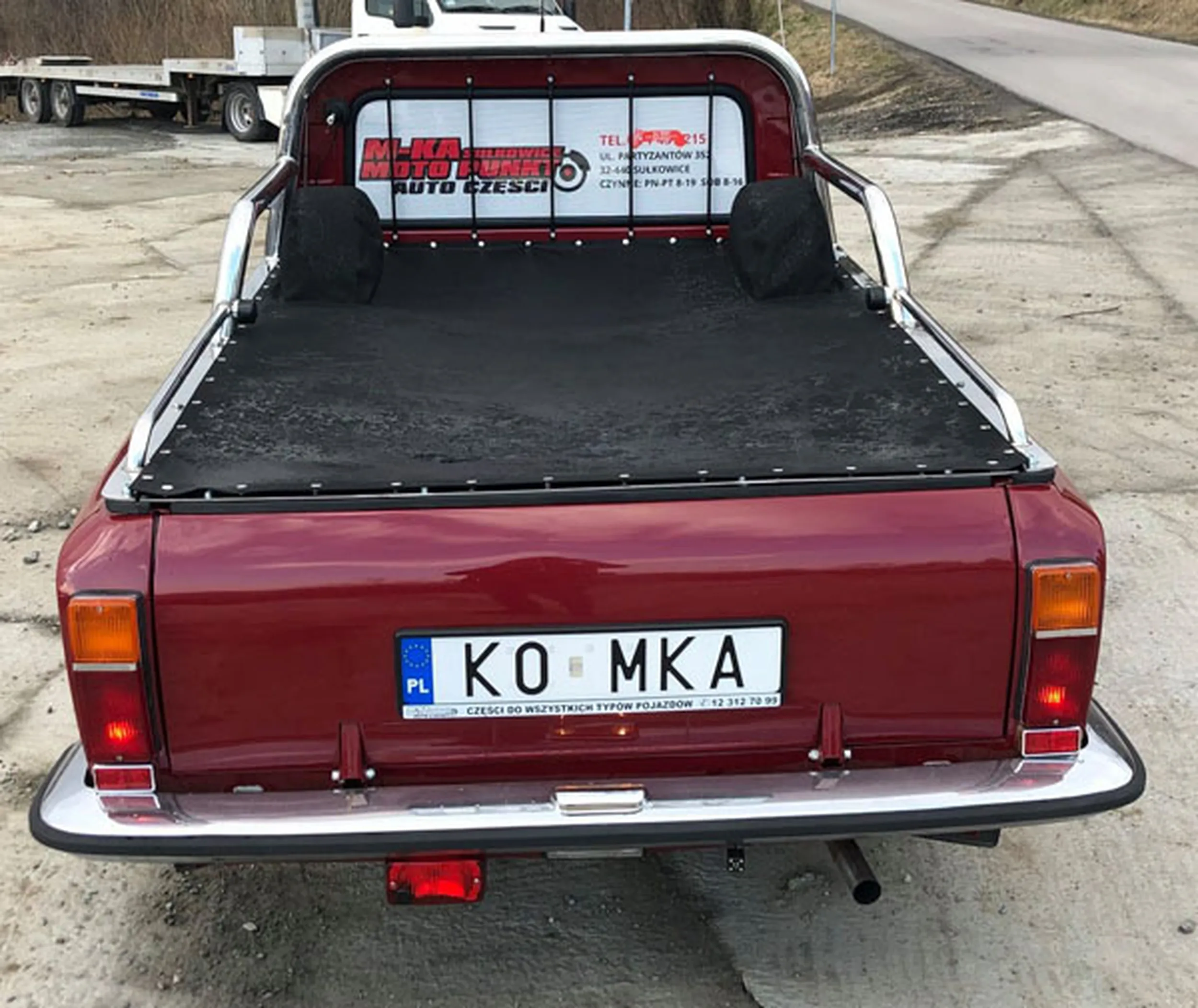 Fajny numer, blacha K0 MKA