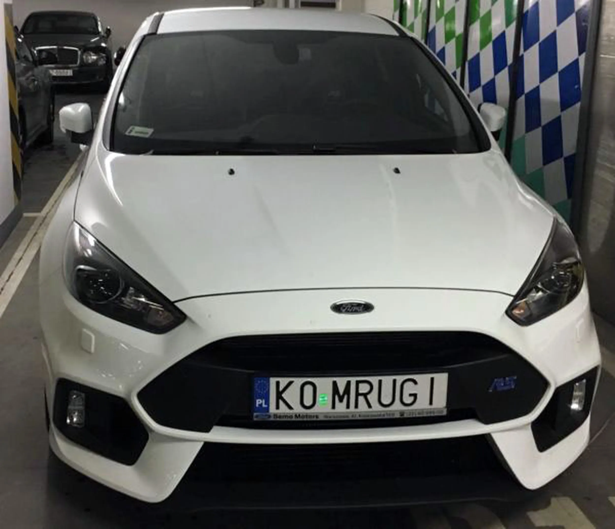 Fajny numer, blacha K0 MRUGI