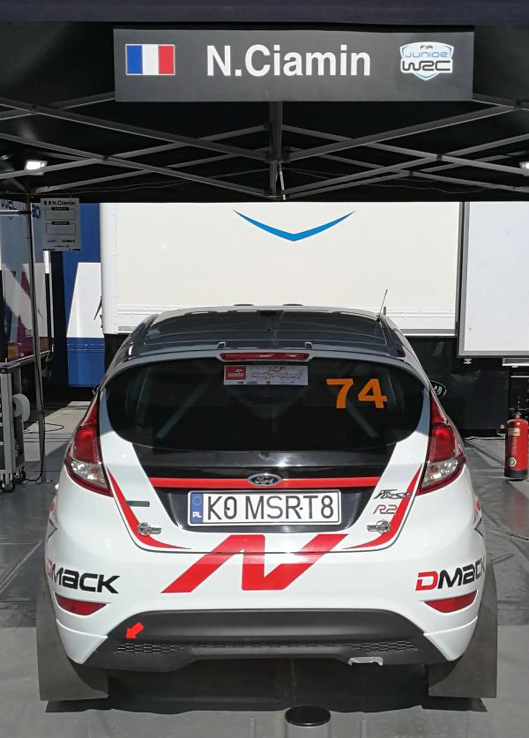 Fajny numer, blacha K0 MSRT8