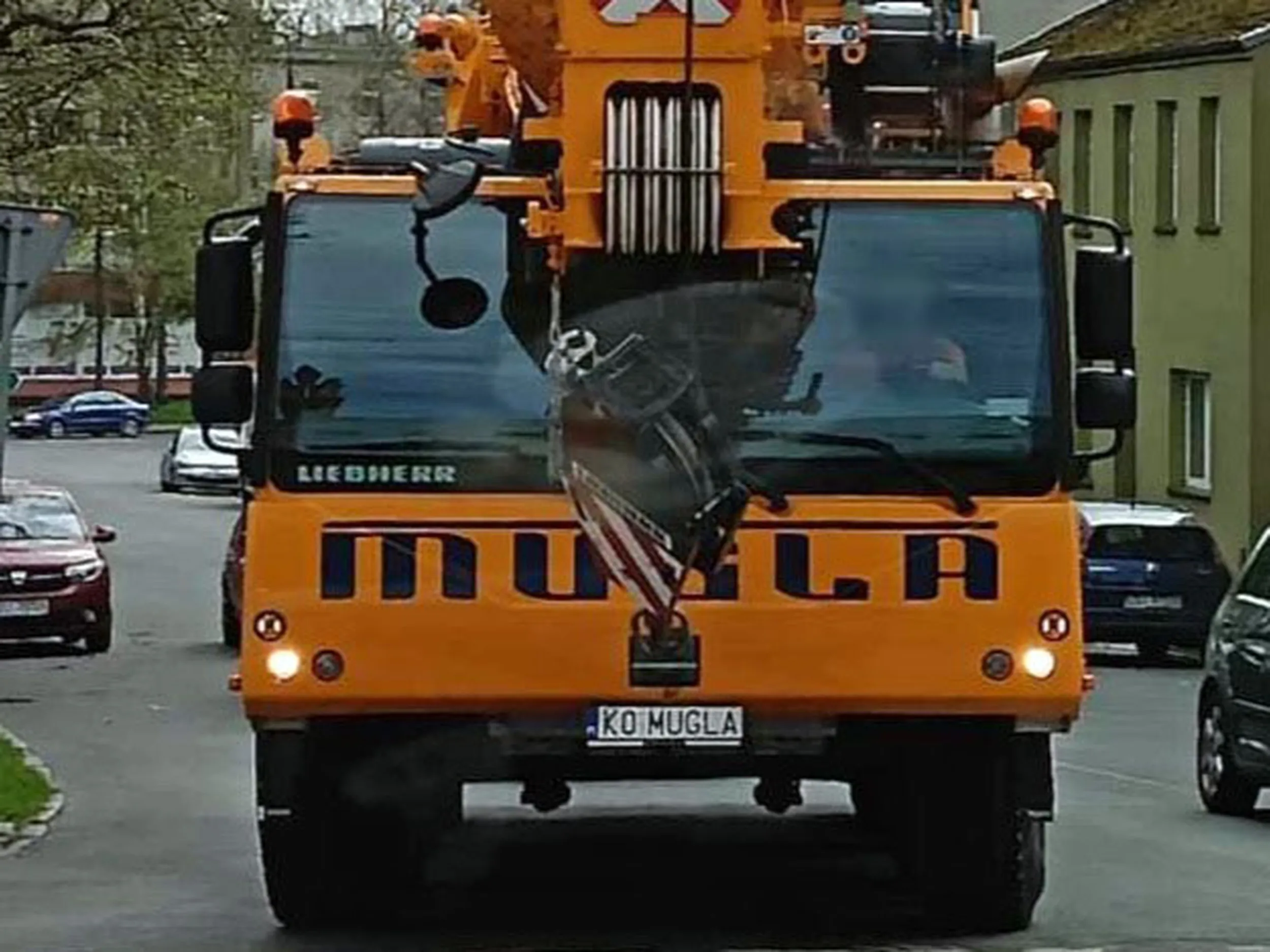 Fajny numer, blacha K0 MUGLA